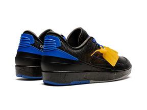 Nike Air Jordan 2 Retro Low SP X Off-White "Black Blue" - street-bill.dk