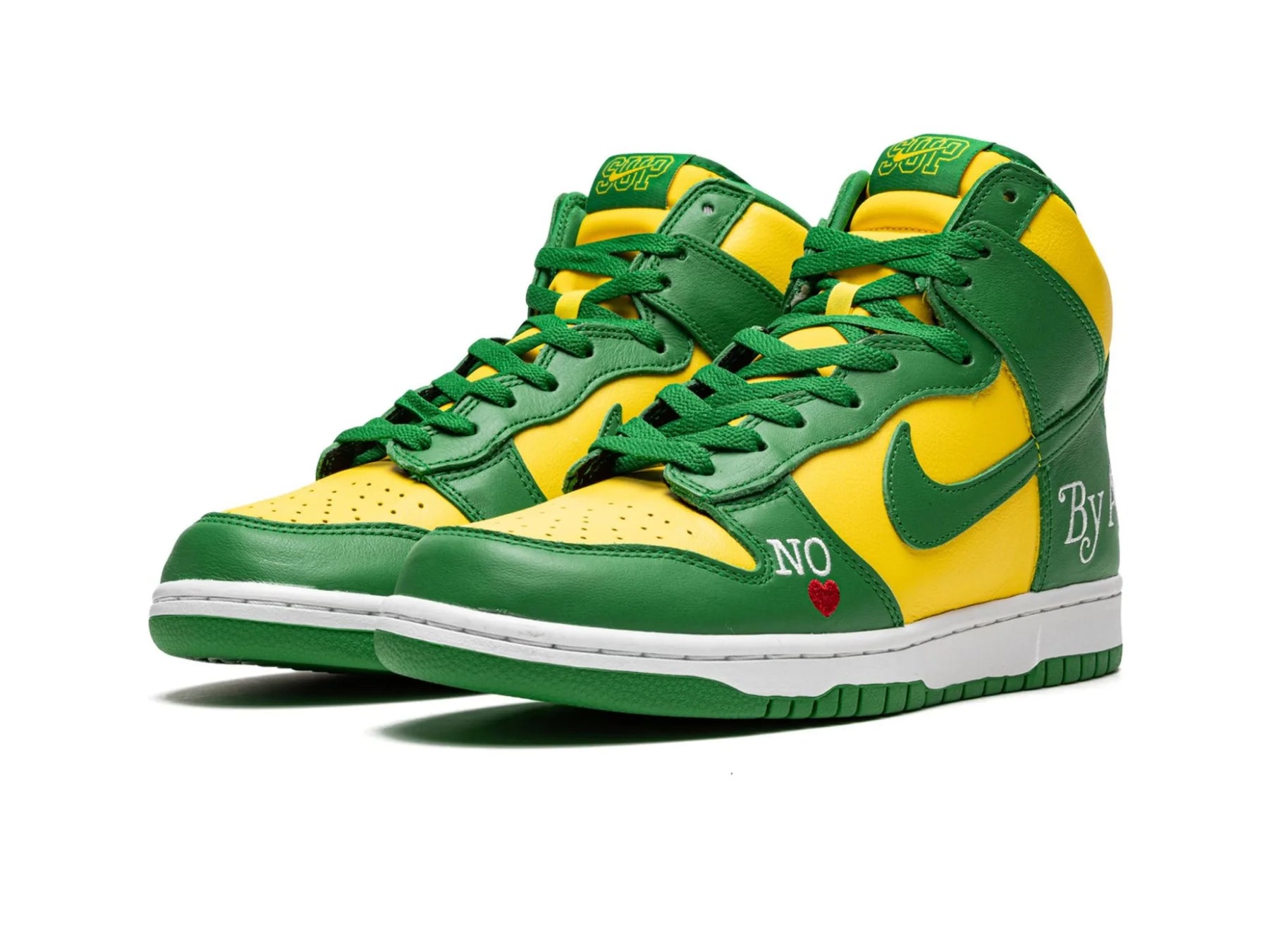Nike Dunk High SB x Supreme "By Any Means Brazil" - street-bill.dk
