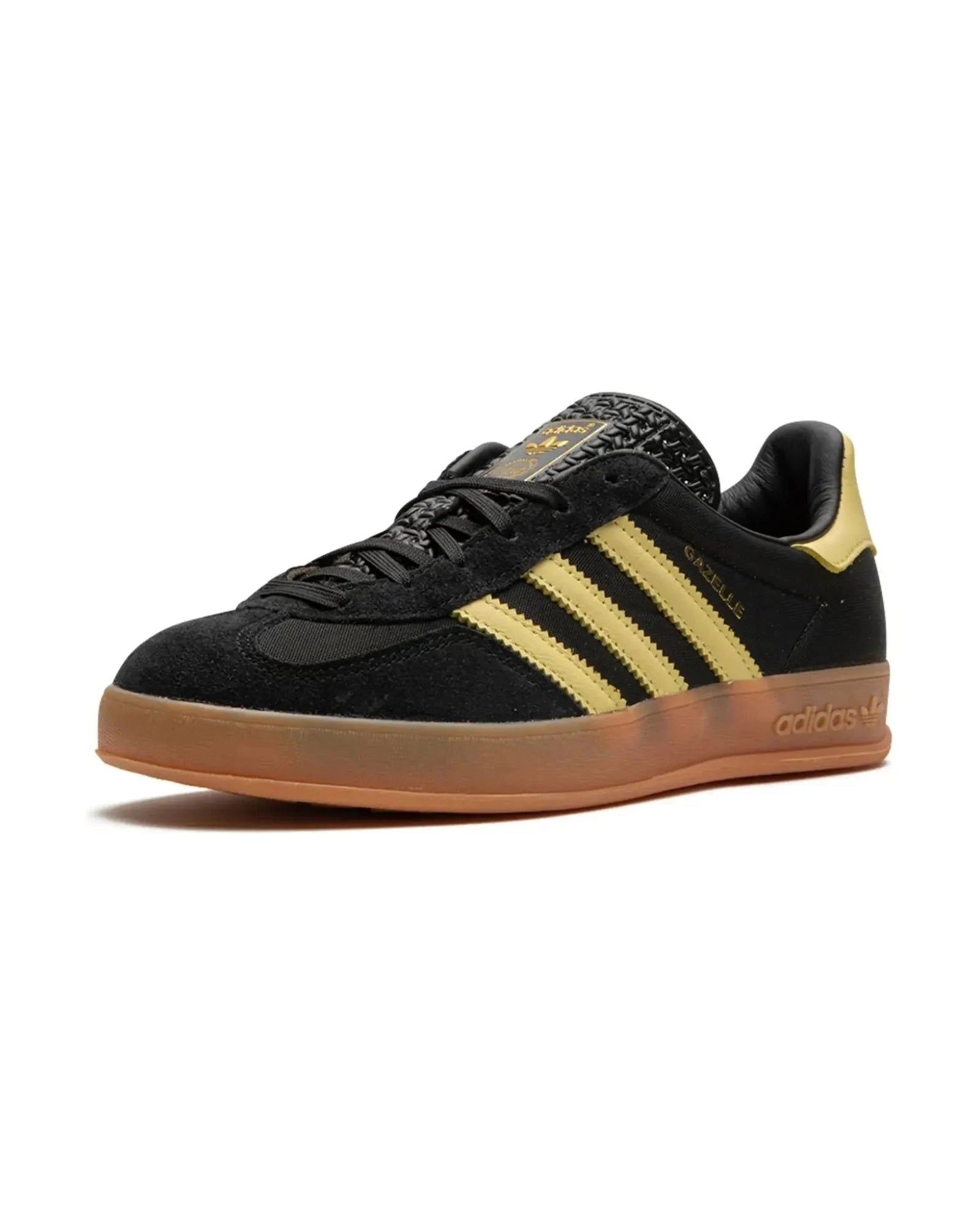 Adidas Gazelle Indoor "Black Almost Yellow Gum" - street-bill.dk