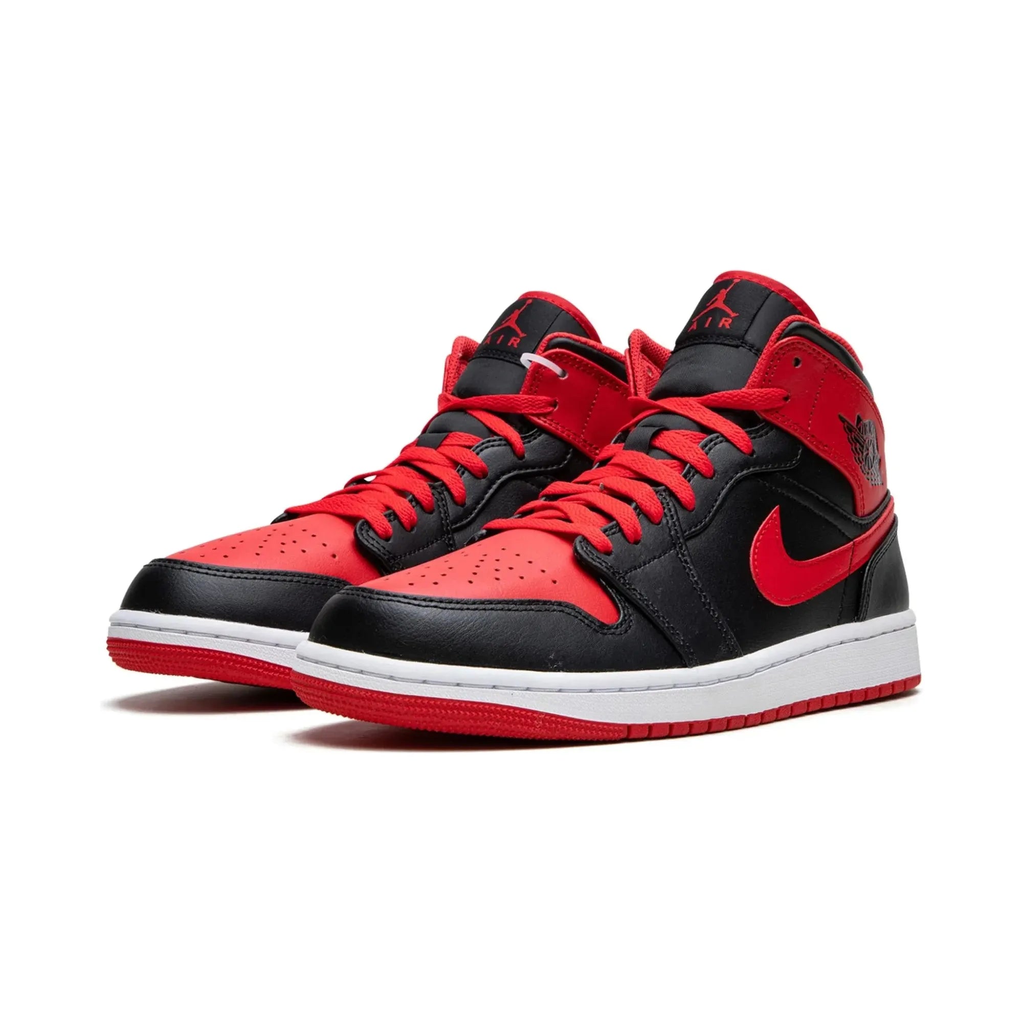 Nike Air Jordan 1 Mid "Alternate Bred (2022)" - street-bill.dk