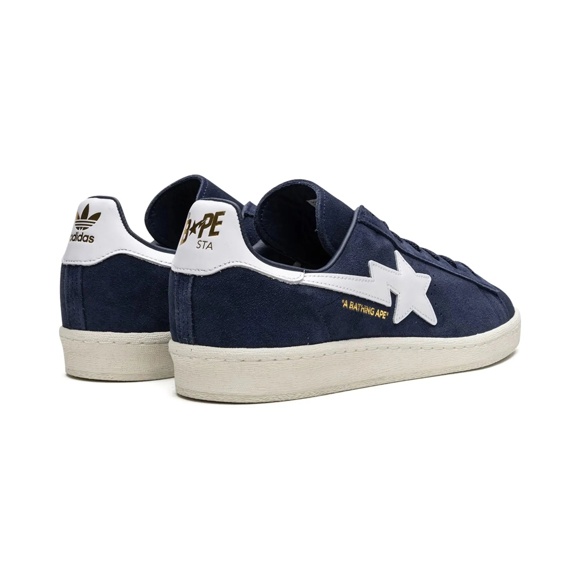 Adidas Campus 80s X Bape "Collegiate Navy" - street-bill.dk