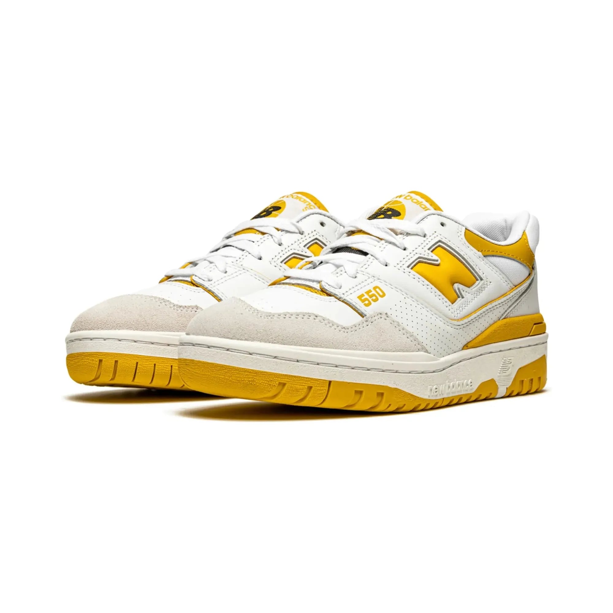 New Balance 550 Sea Salt "Varsity Gold" - street-bill.dk