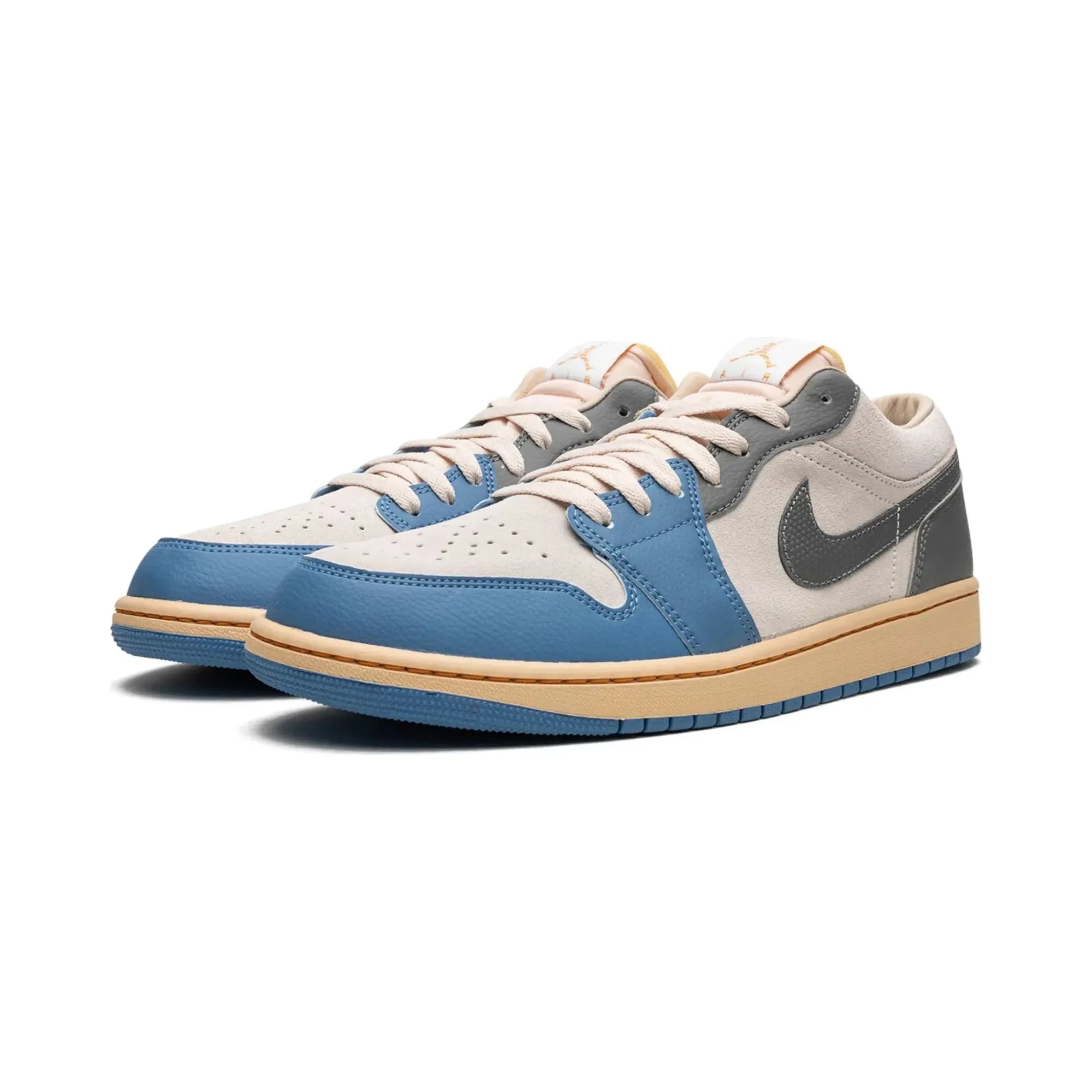 Nike Air Jordan 1 Low "Vintage UNC Grey" - street-bill.dk