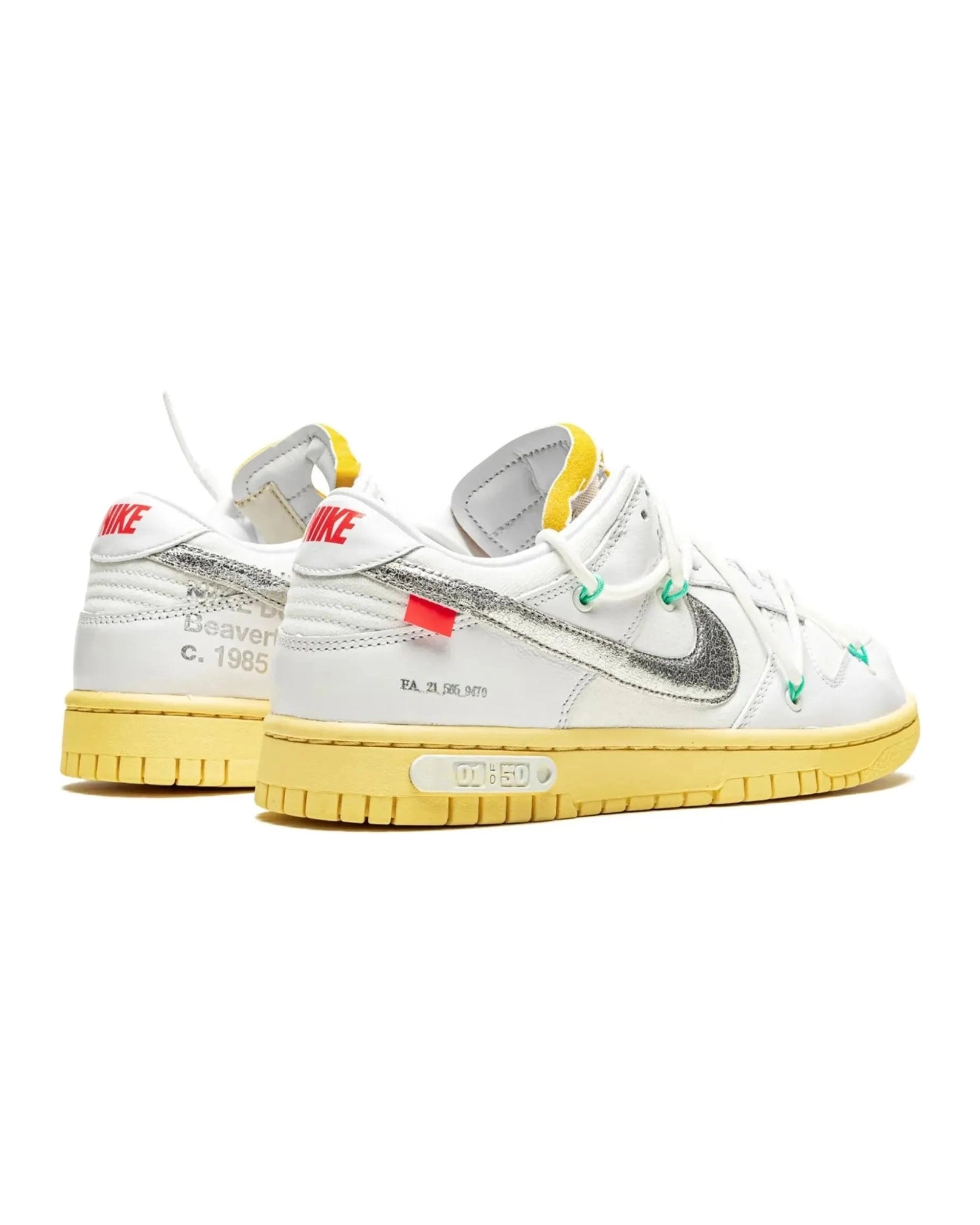 Nike Dunk Low X Off-White "Lot 1" - street-bill.dk