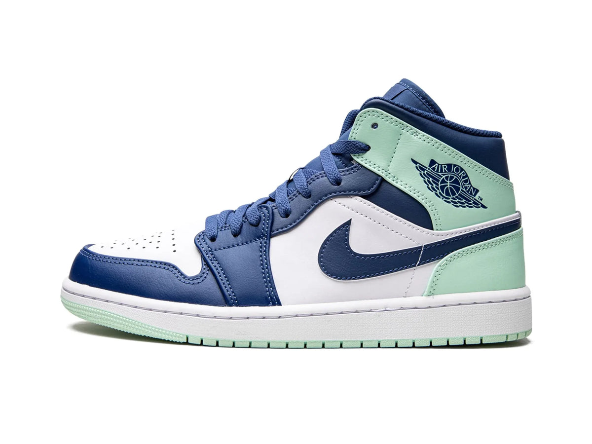 Nike Air Jordan 1 Mid "Mystic Navy Mint Foam" - street-bill.dk