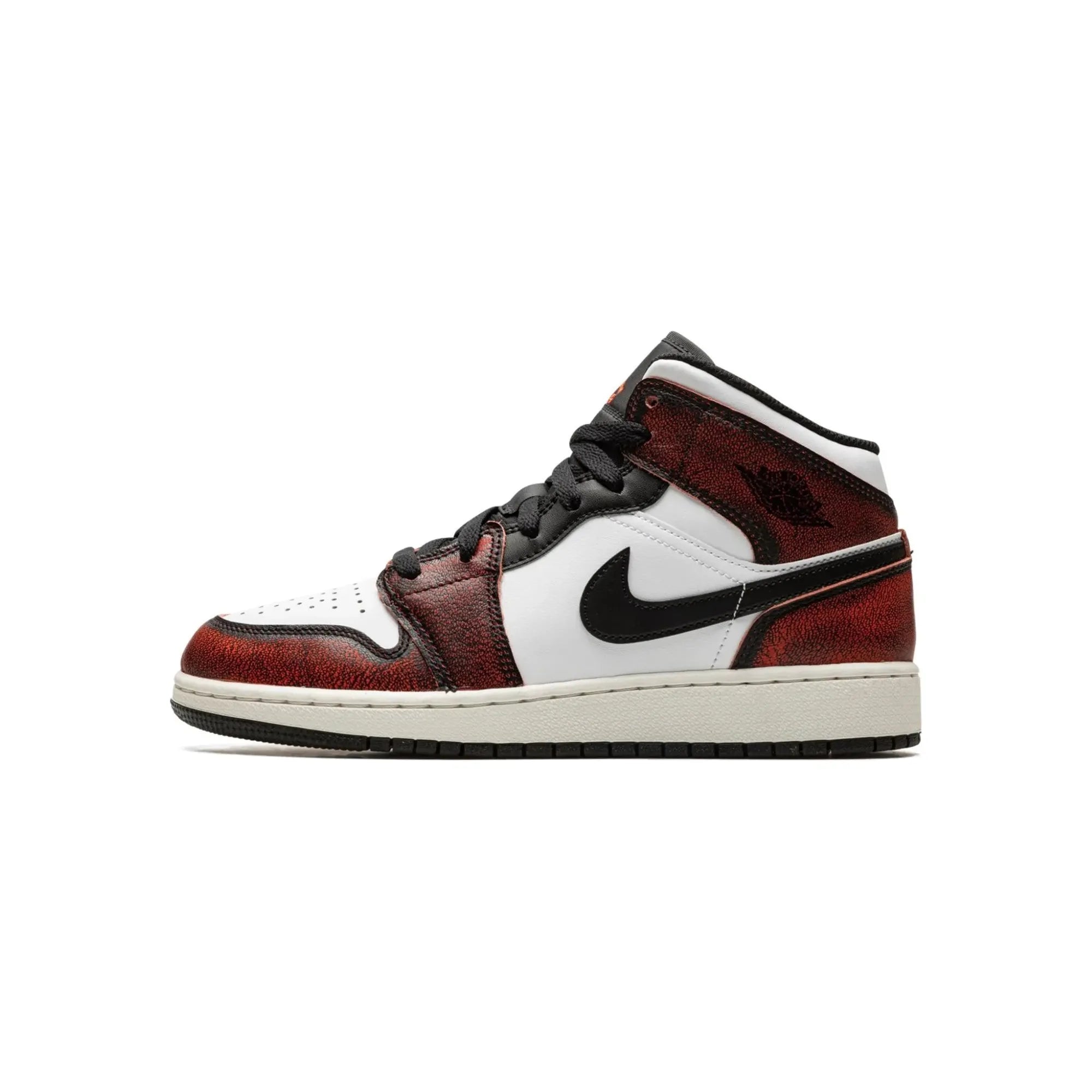 Nike Air Jordan 1 Mid "Wear-Away Chicago" - street-bill.dk