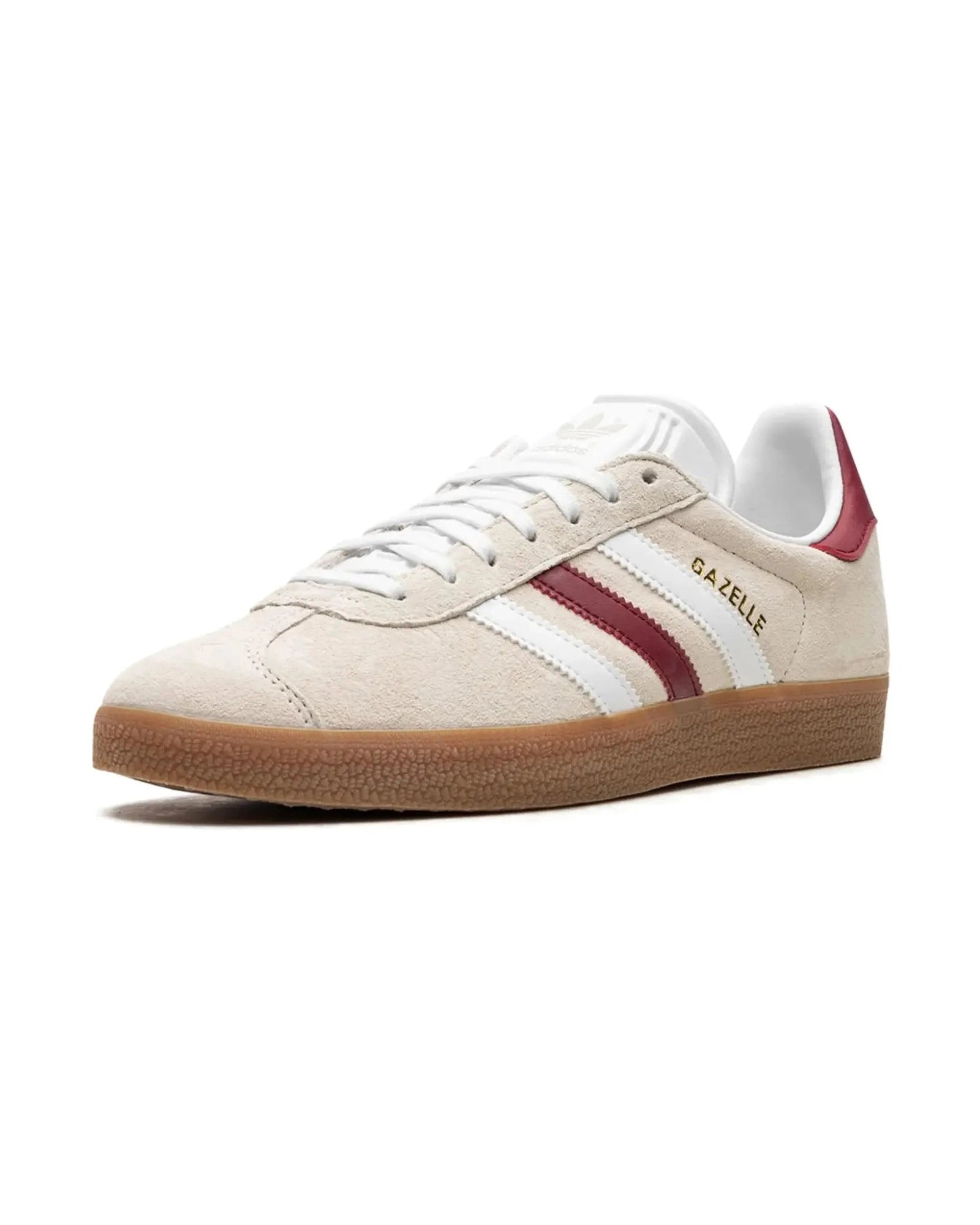 Adidas Gazelle "Aluminum Collegiate Burgundy" - street-bill.dk