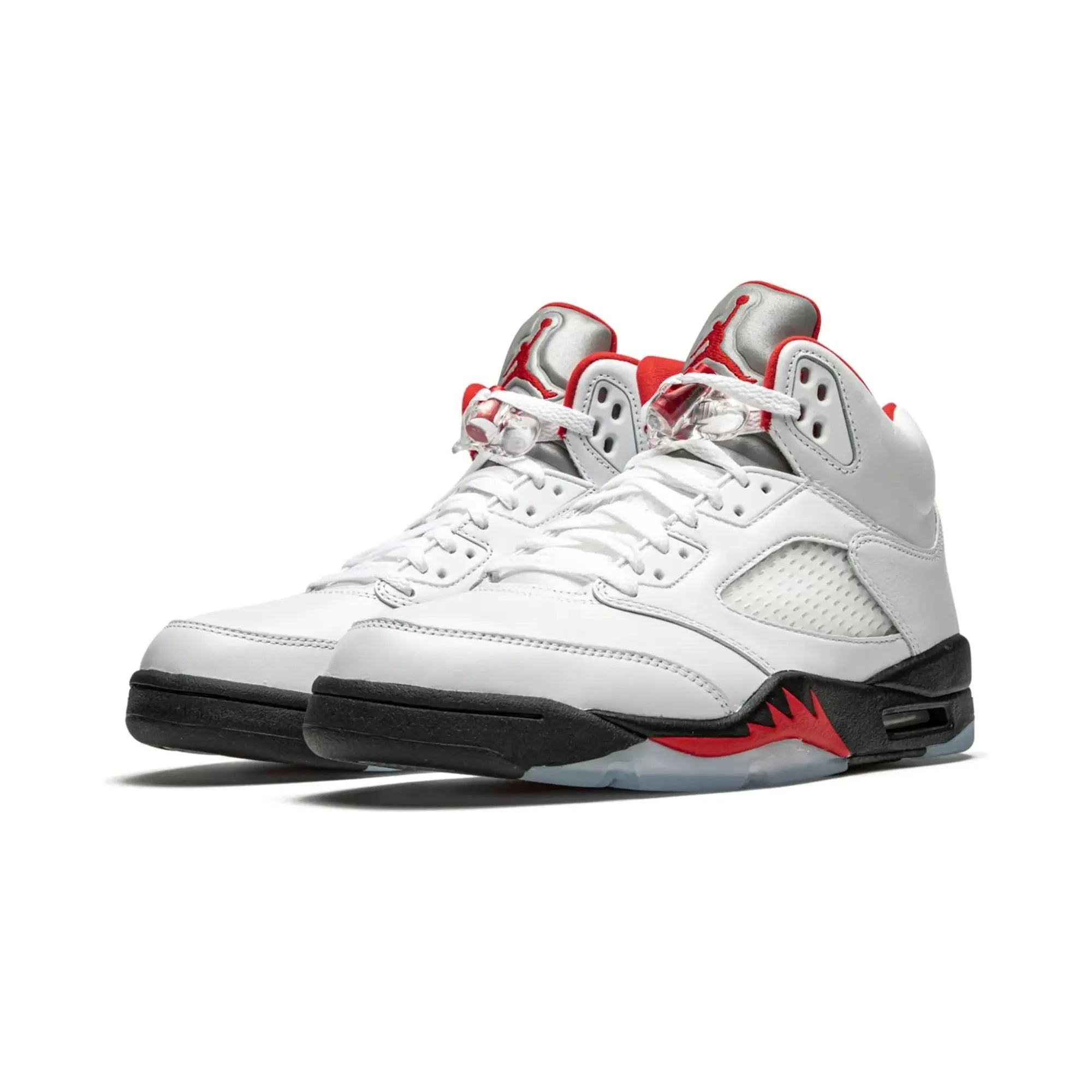 Nike Air Jordan 5 Retro "Fire Red Silver Tongue" - street-bill.dk