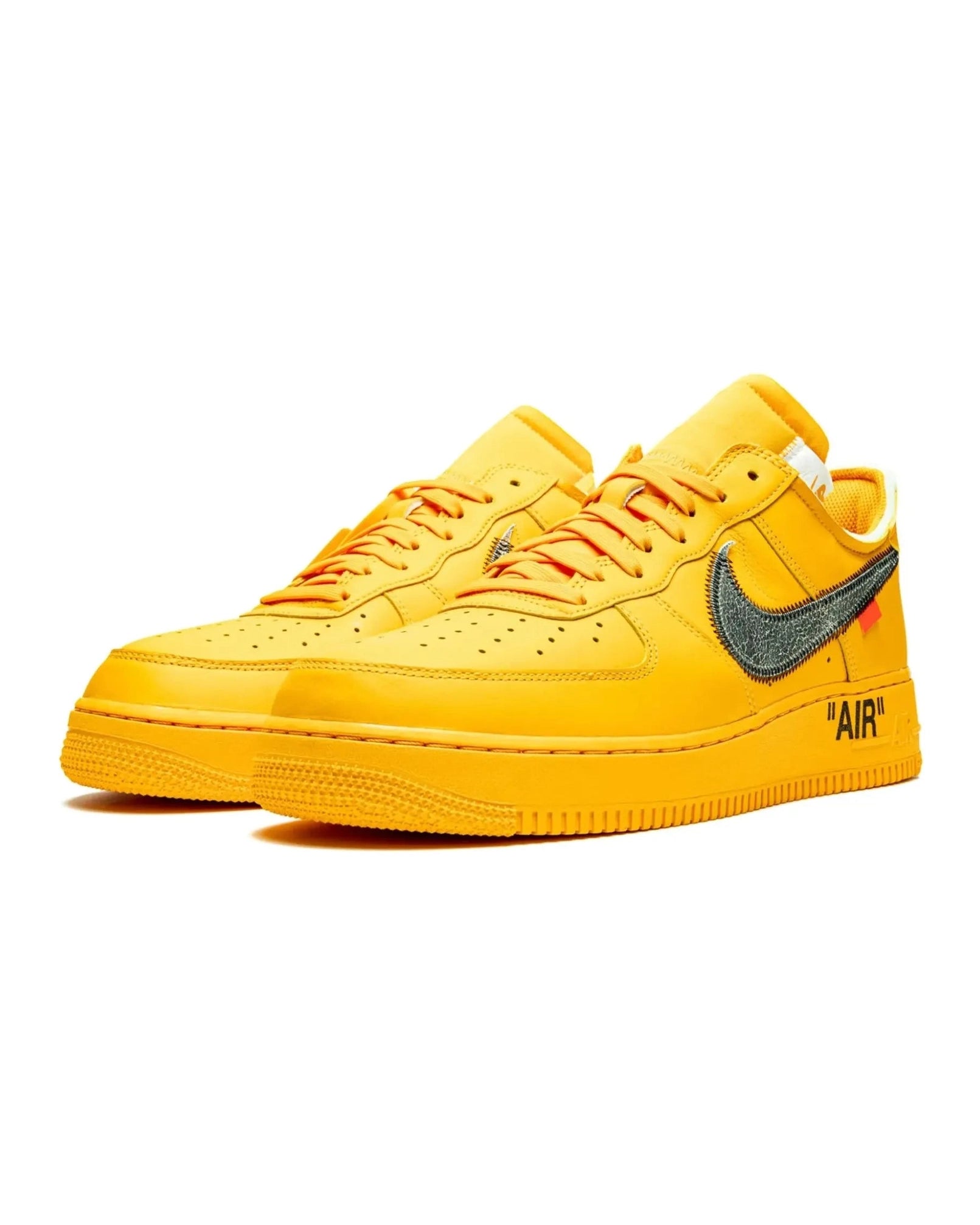 Nike Air Force 1 Low X Off-White "ICA University Gold" - street-bill.dk