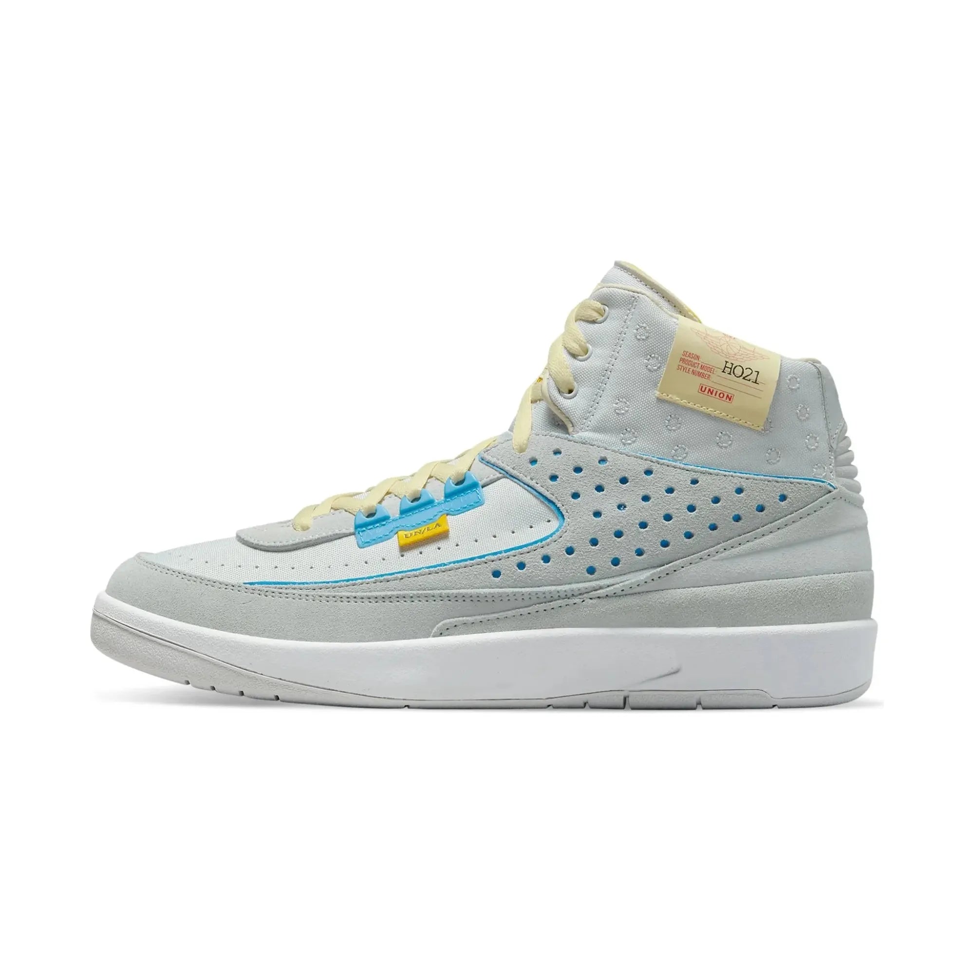 Nike Air Jordan 2 Retro SP Union "Grey Fog" - street-bill.dk