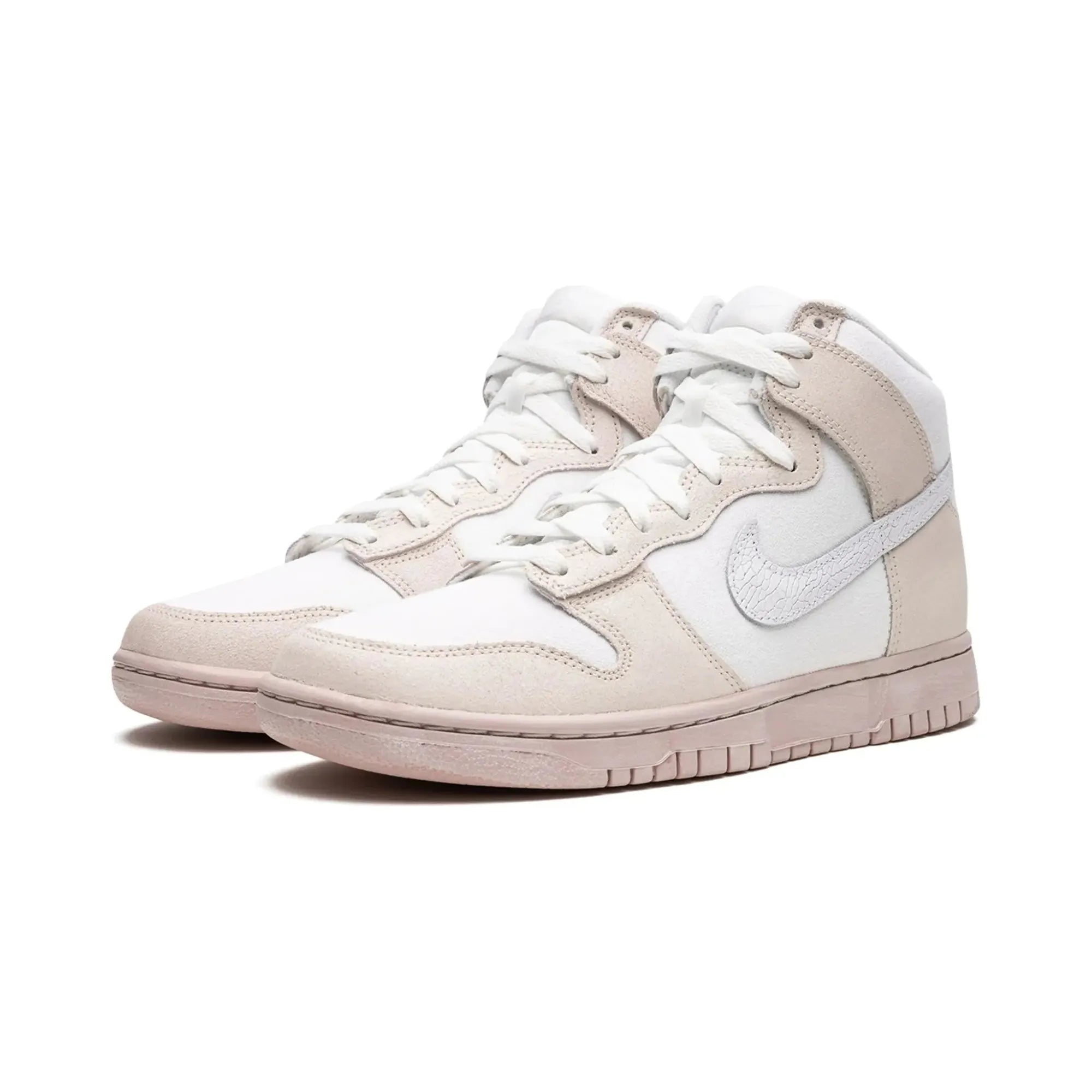 Nike Dunk High "Cracked Leather Swoosh" - street-bill.dk