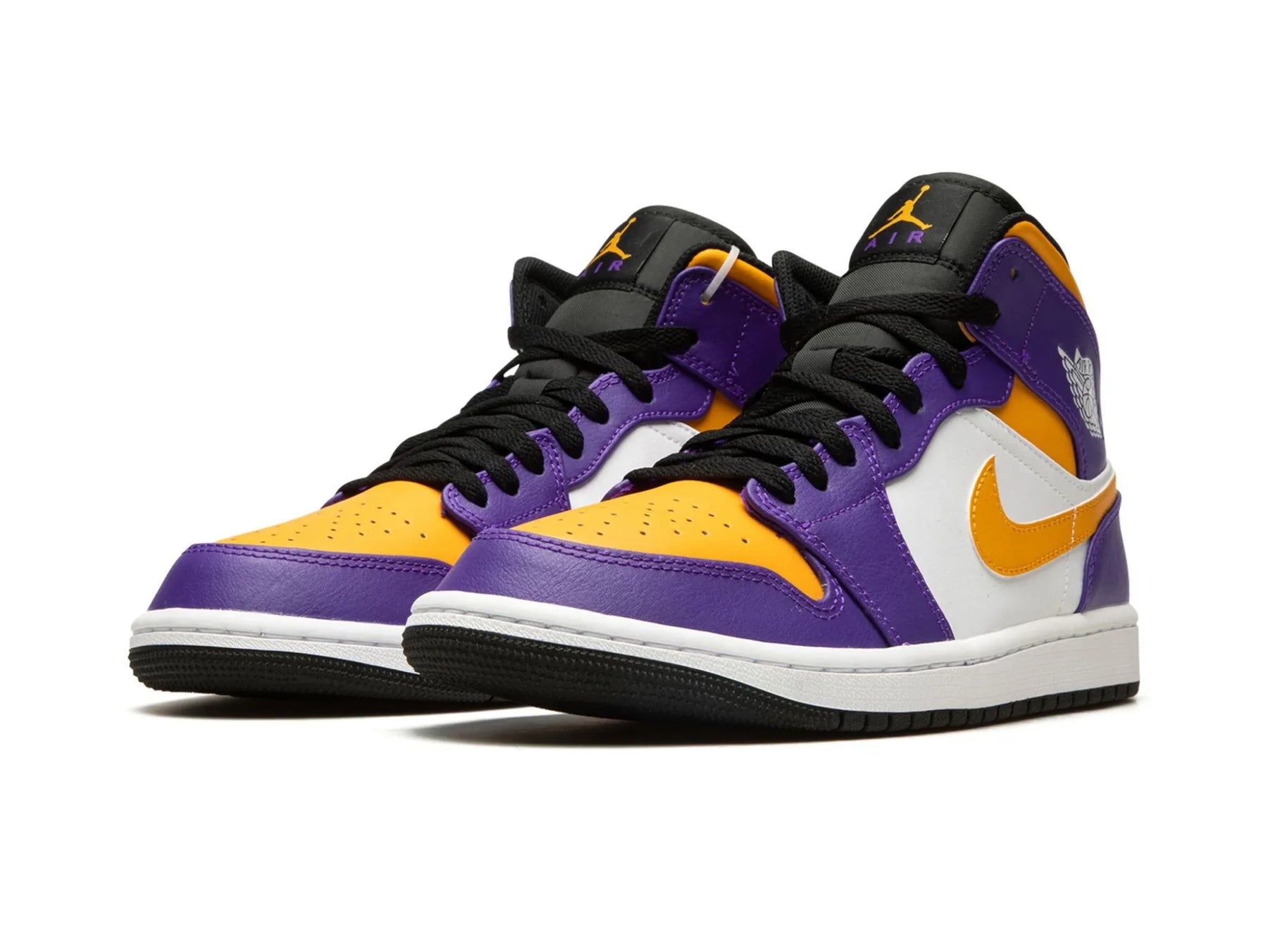 Nike Air Jordan 1 Mid "Lakers" - street-bill.dk