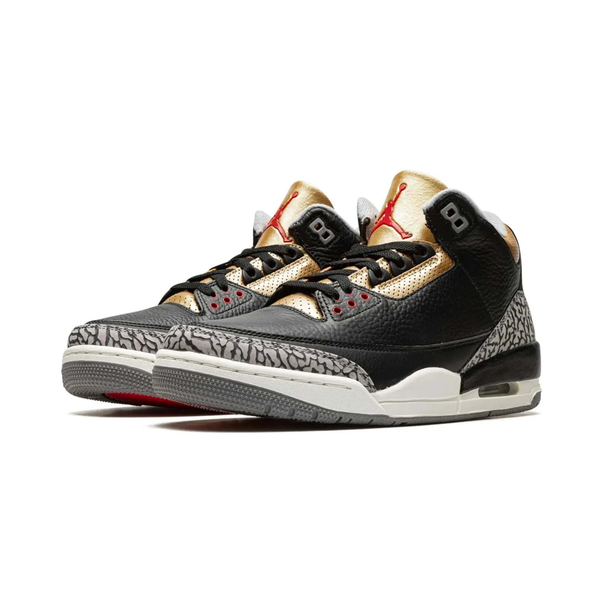 Nike Air Jordan 3 "Black Cement Gold" - street-bill.dk