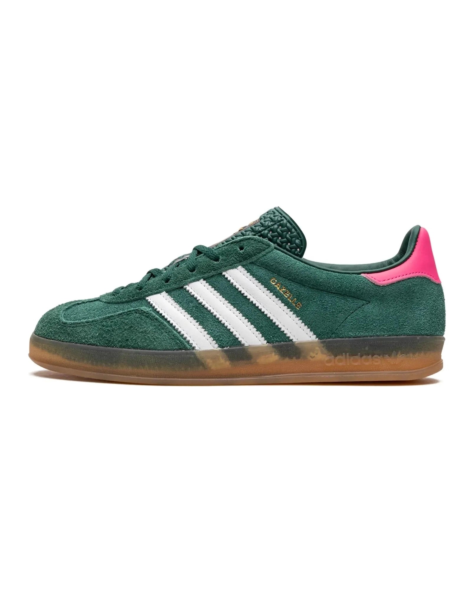 Adidas Gazelle Indoor "Collegiate Green Lucid Pink" - street-bill.dk