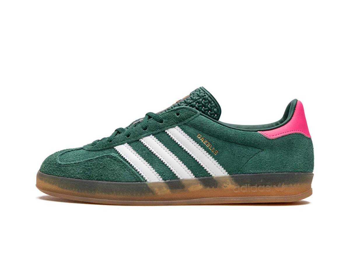 Adidas Gazelle Indoor "Collegiate Green Lucid Pink" - street-bill.dk