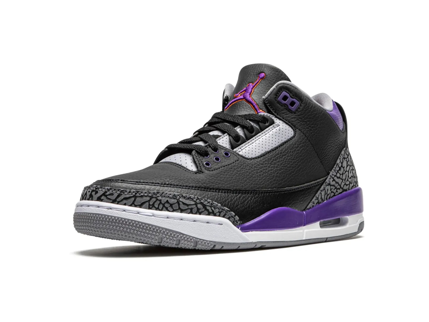 Nike Air Jordan 3 Retro "Black Court Purple" - street-bill.dk