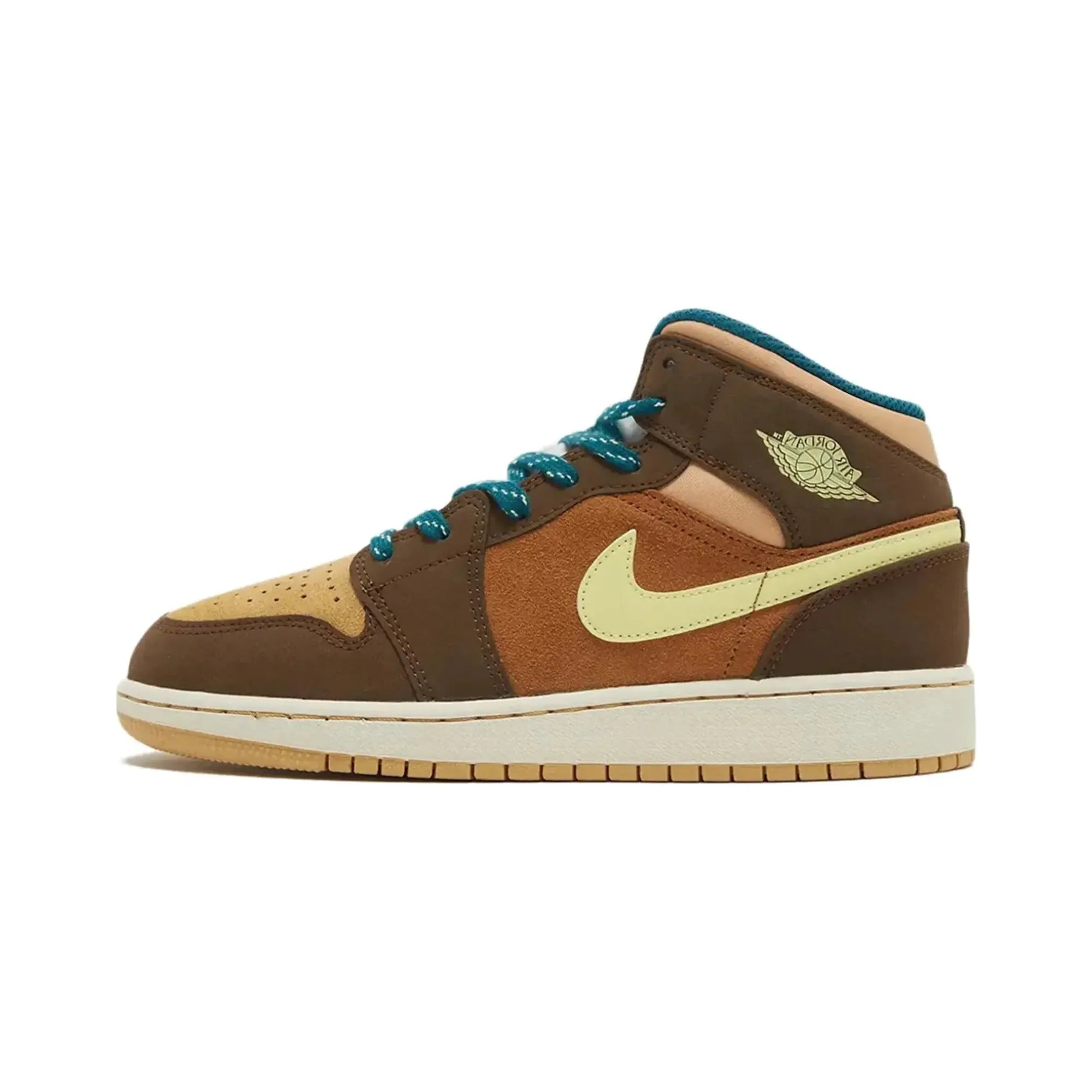 Nike Air Jordan 1 Mid "Cacao Wow" - street-bill.dk