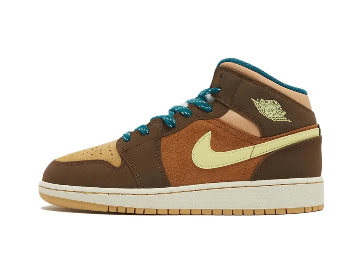 Nike Air Jordan 1 Mid "Cacao Wow" - street-bill.dk