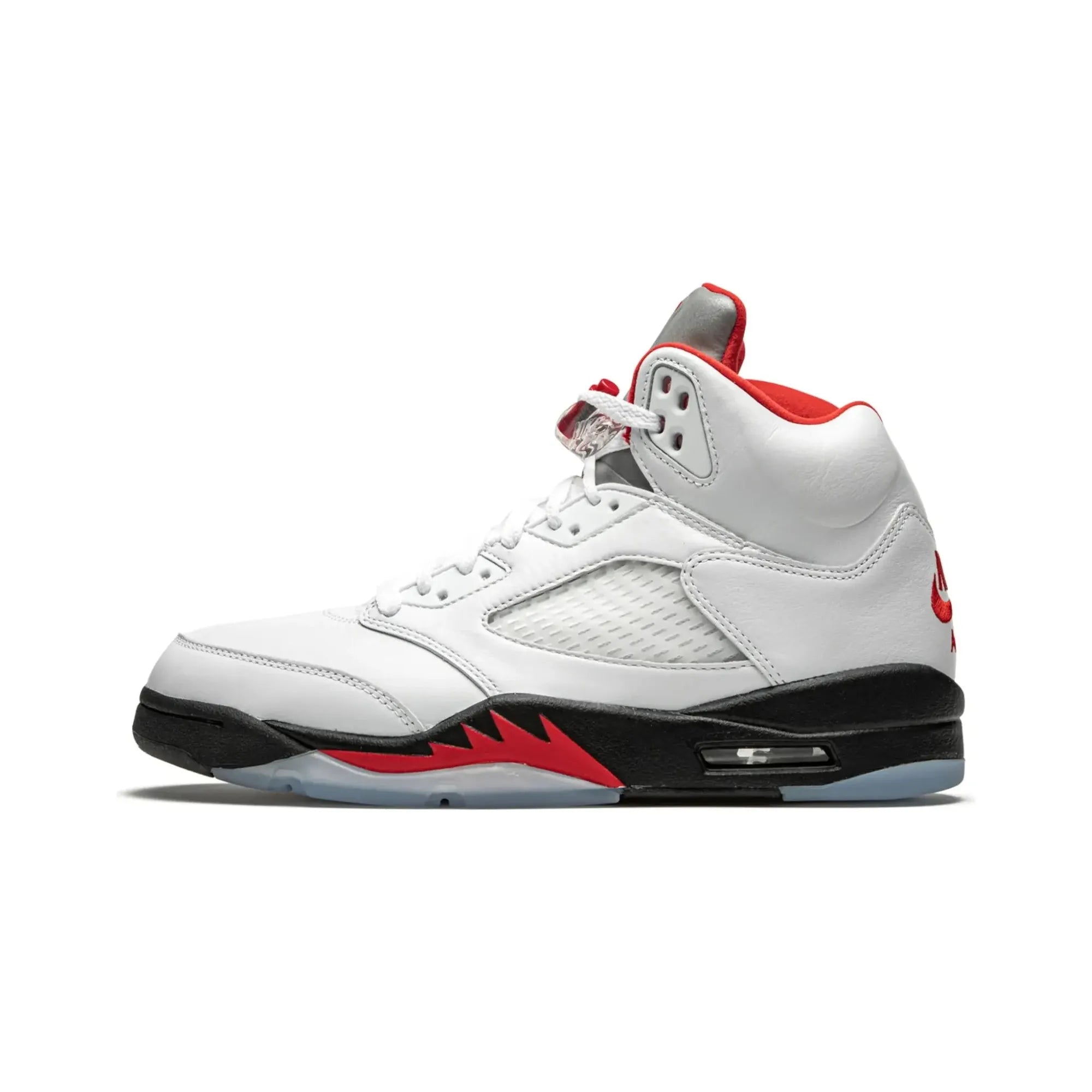 Nike Air Jordan 5 Retro "Fire Red Silver Tongue" - street-bill.dk