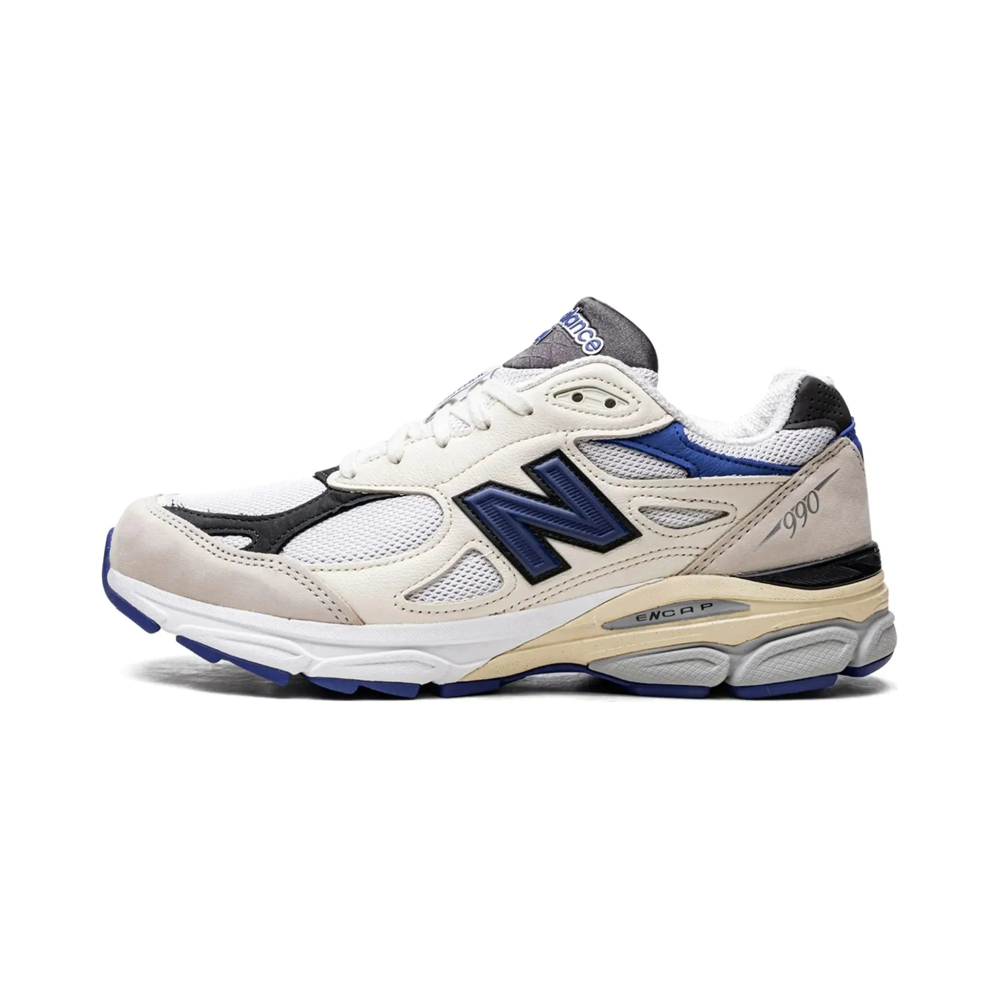 New Balance 990v3 "MiUSA White Blue" - street-bill.dk
