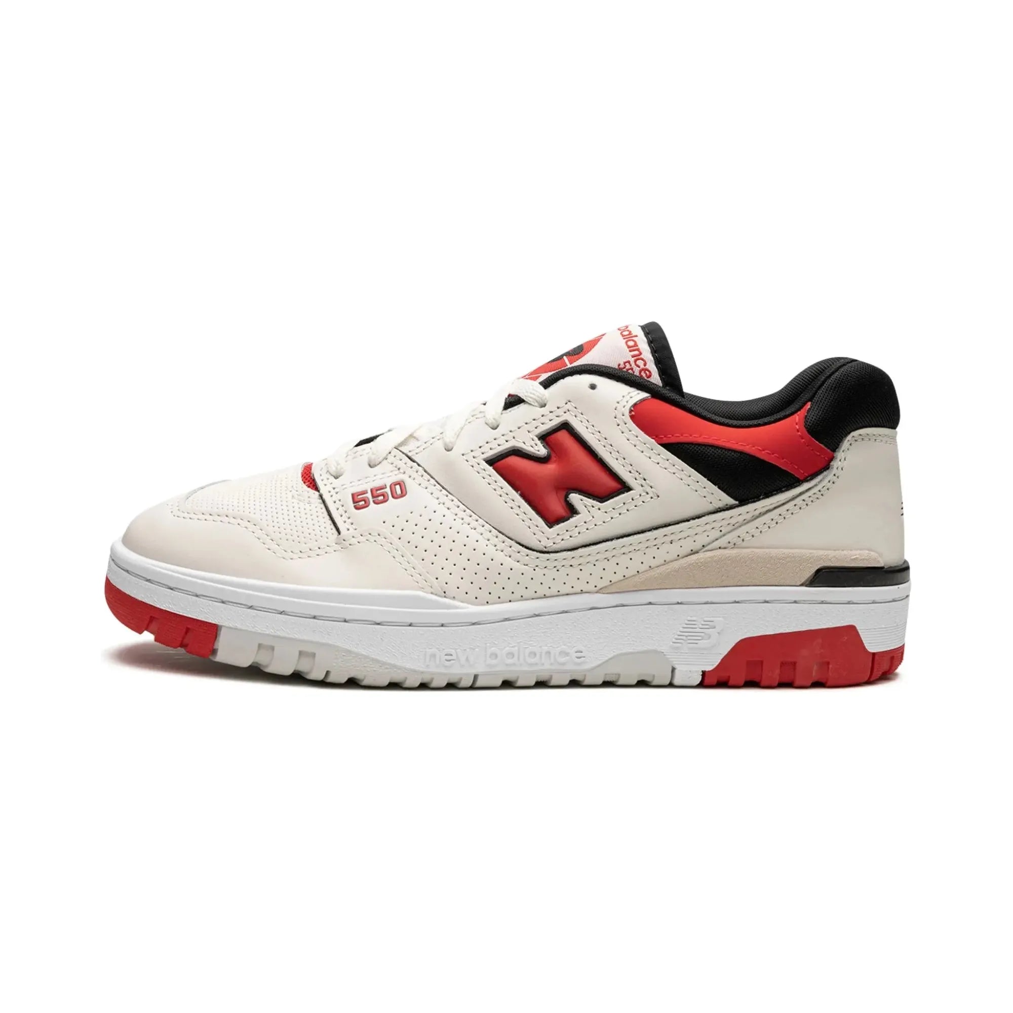 New Balance 550 "Sea Salt True Red" - street-bill.dk