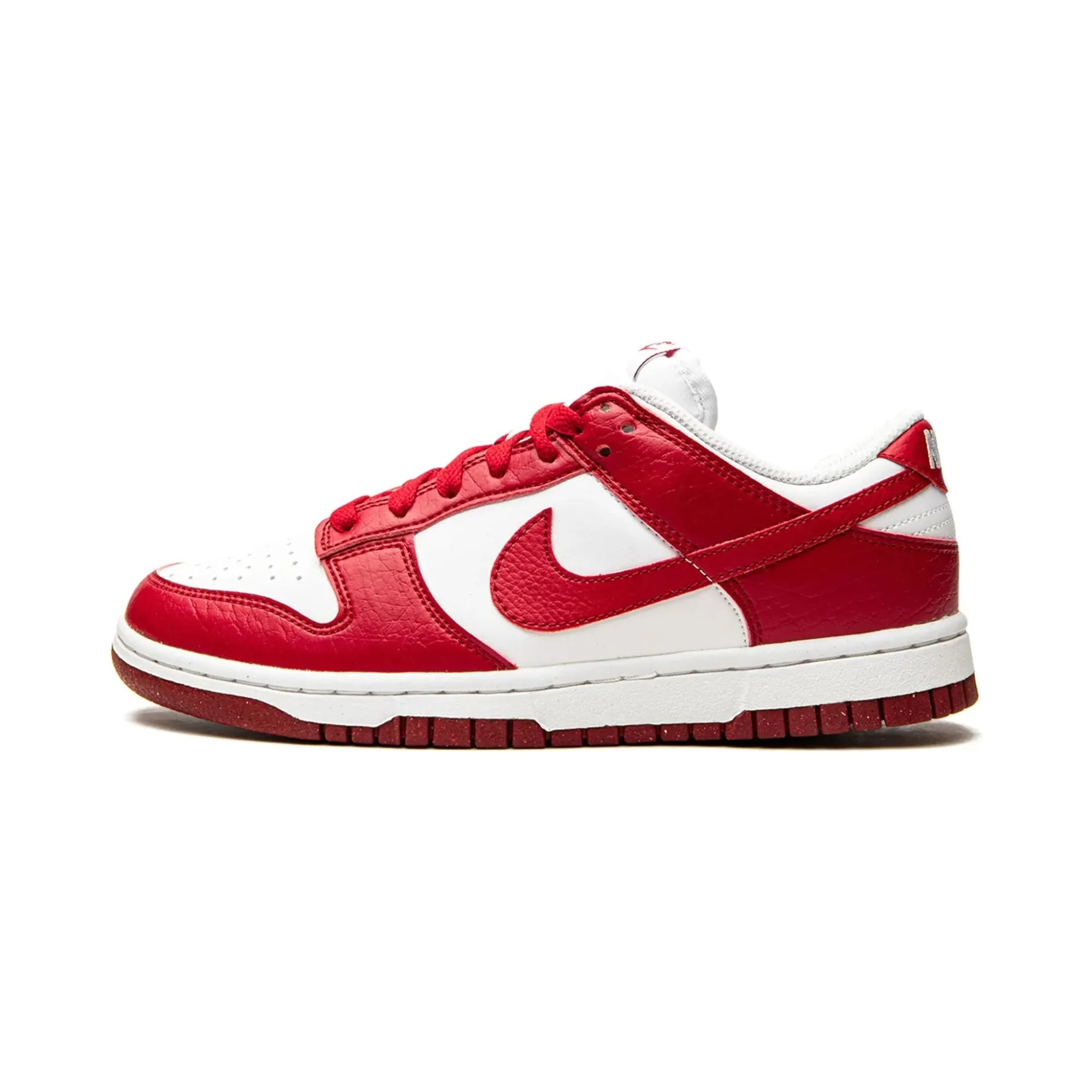 Nike Dunk Low Next Nature "White Gym Red" - street-bill.dk
