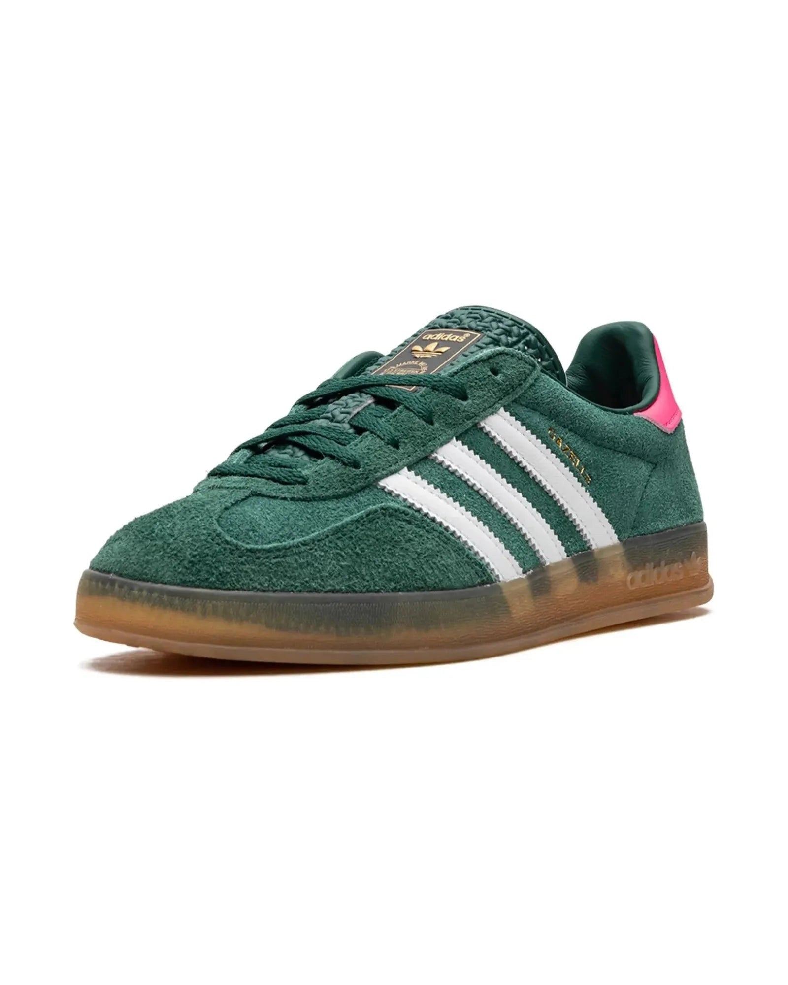 Adidas Gazelle Indoor "Collegiate Green Lucid Pink" - street-bill.dk