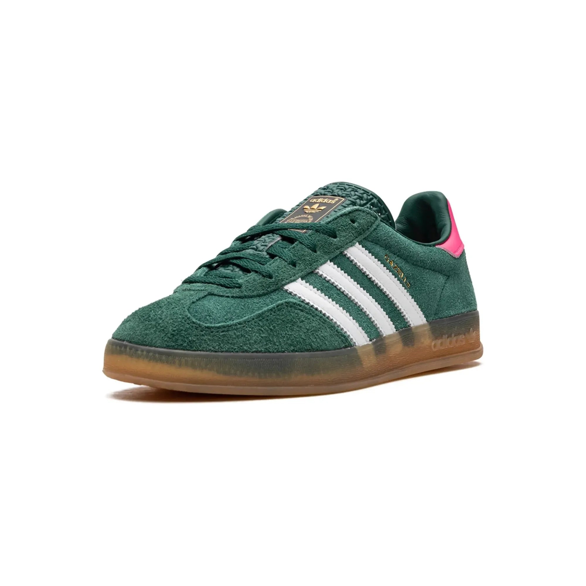 Adidas Gazelle Indoor "Collegiate Green Lucid Pink" - street-bill.dk