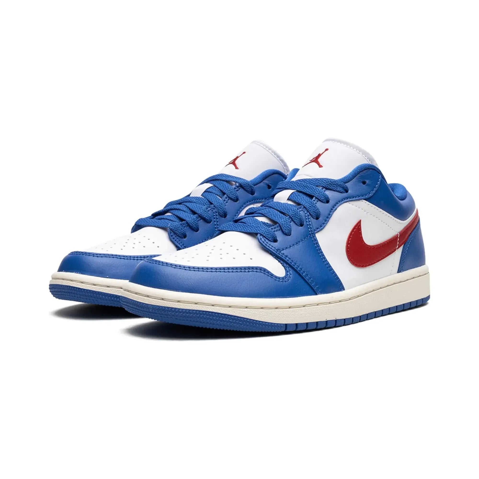 Nike Air Jordan 1 Low "Sport Blue Gym Red" - street-bill.dk