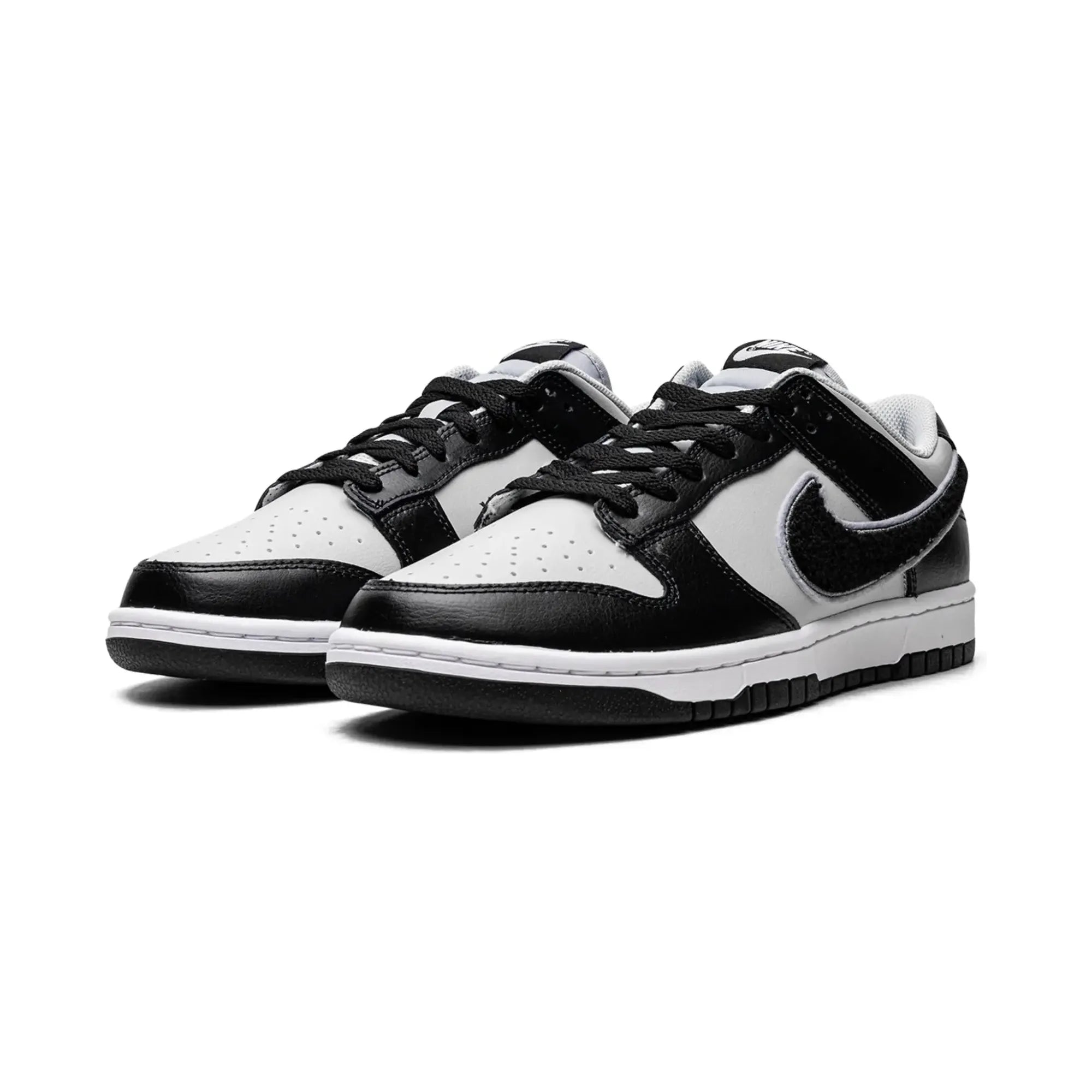 Nike Dunk Low "Chenille Swoosh Black Grey" - street-bill.dk