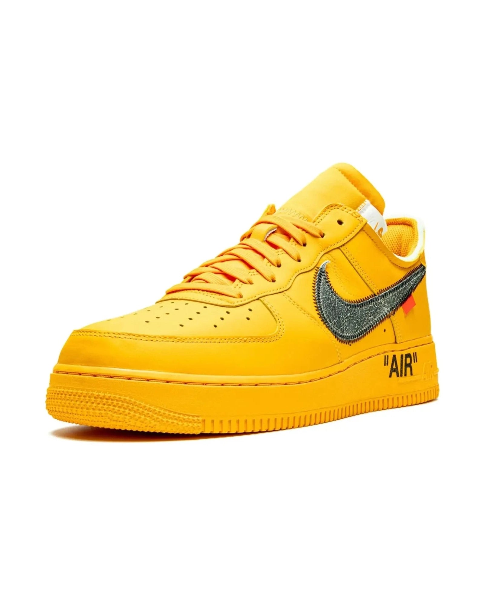 Nike Air Force 1 Low X Off-White "ICA University Gold" - street-bill.dk
