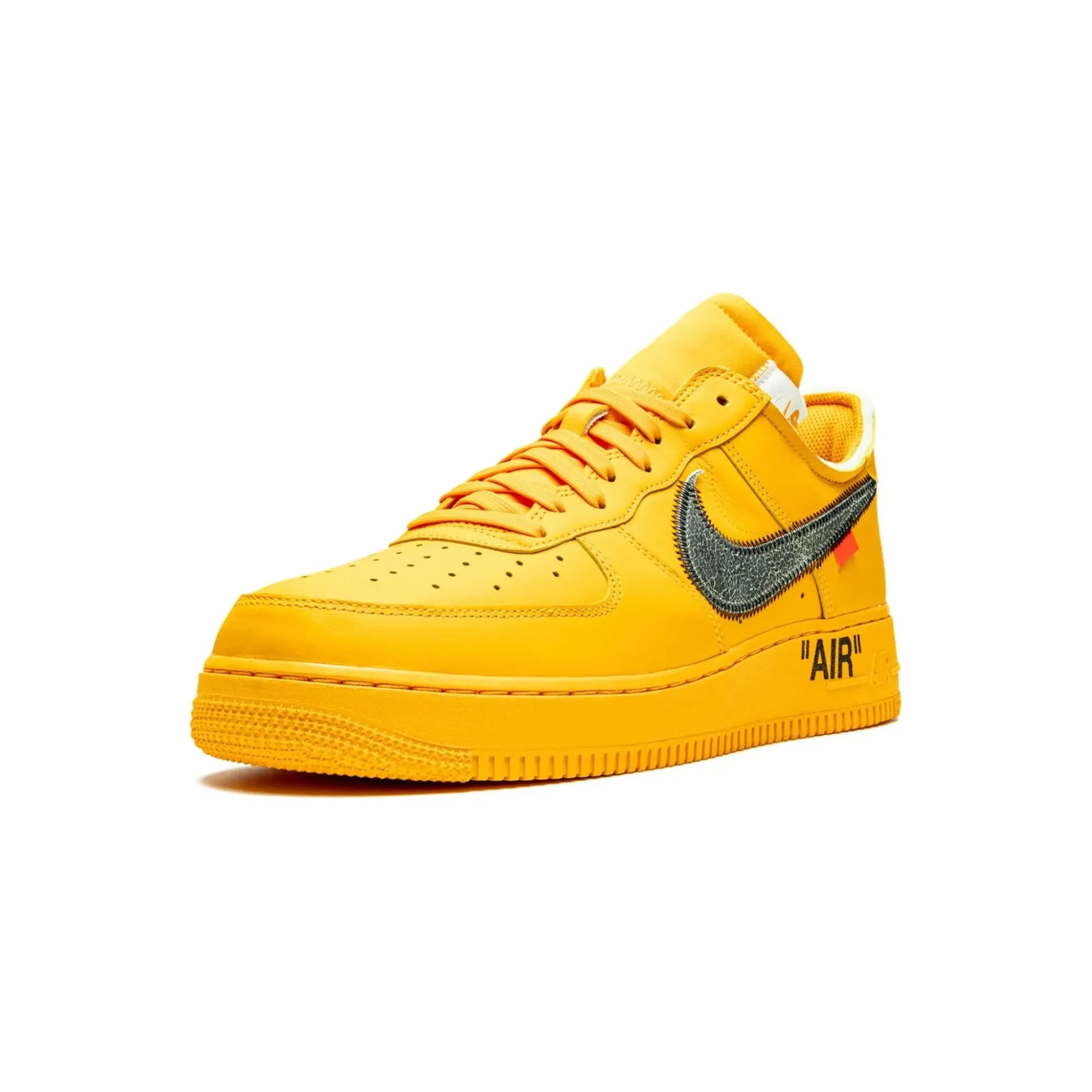 Nike Air Force 1 Low X Off-White "ICA University Gold" - street-bill.dk