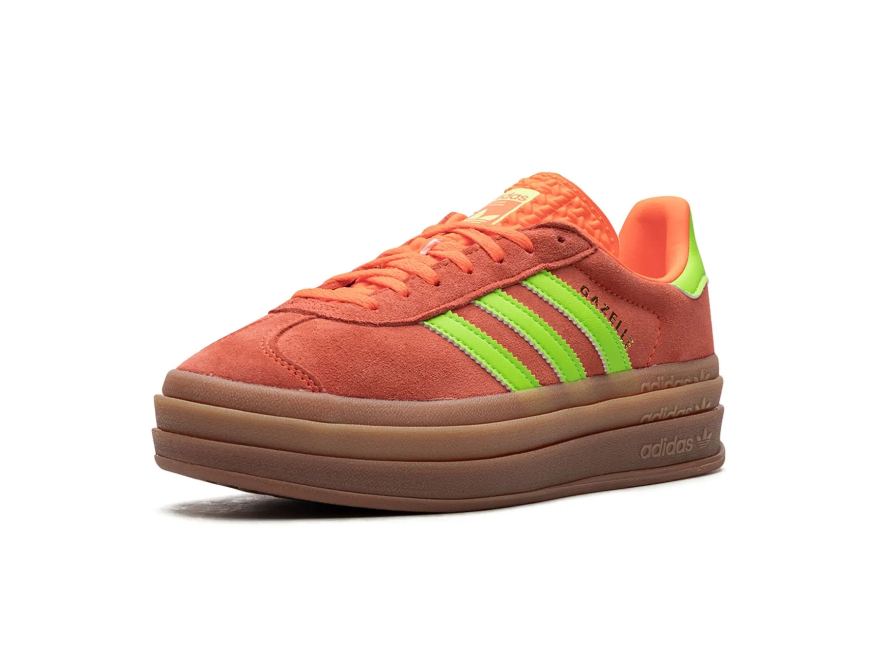 Adidas Gazelle Bold "Solar Orange Solar Green" - street-bill.dk