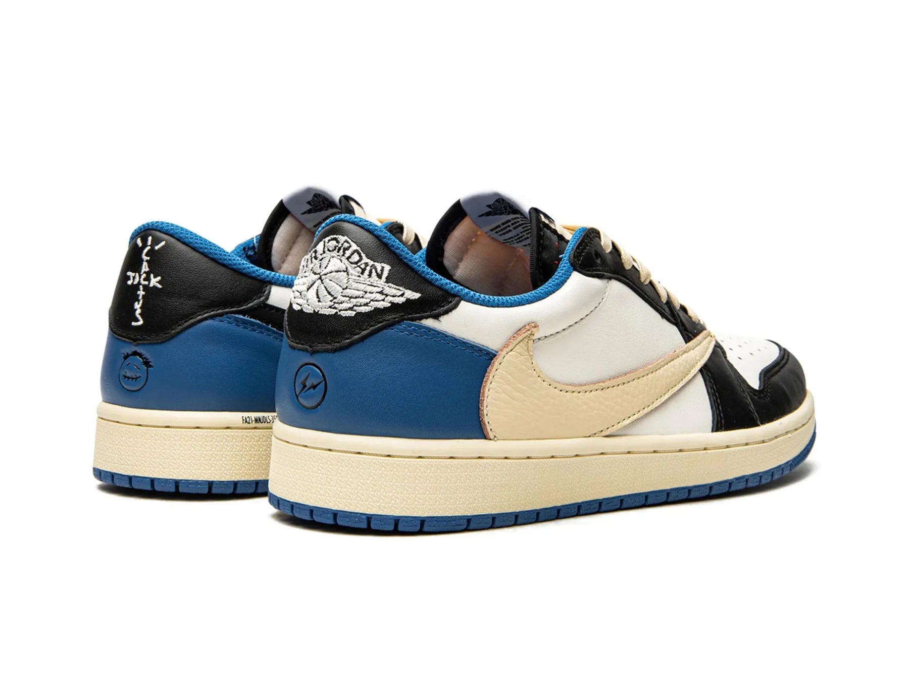 Nike Air Jordan 1 Low X Travis Scott X Fragment Design - street-bill.dk