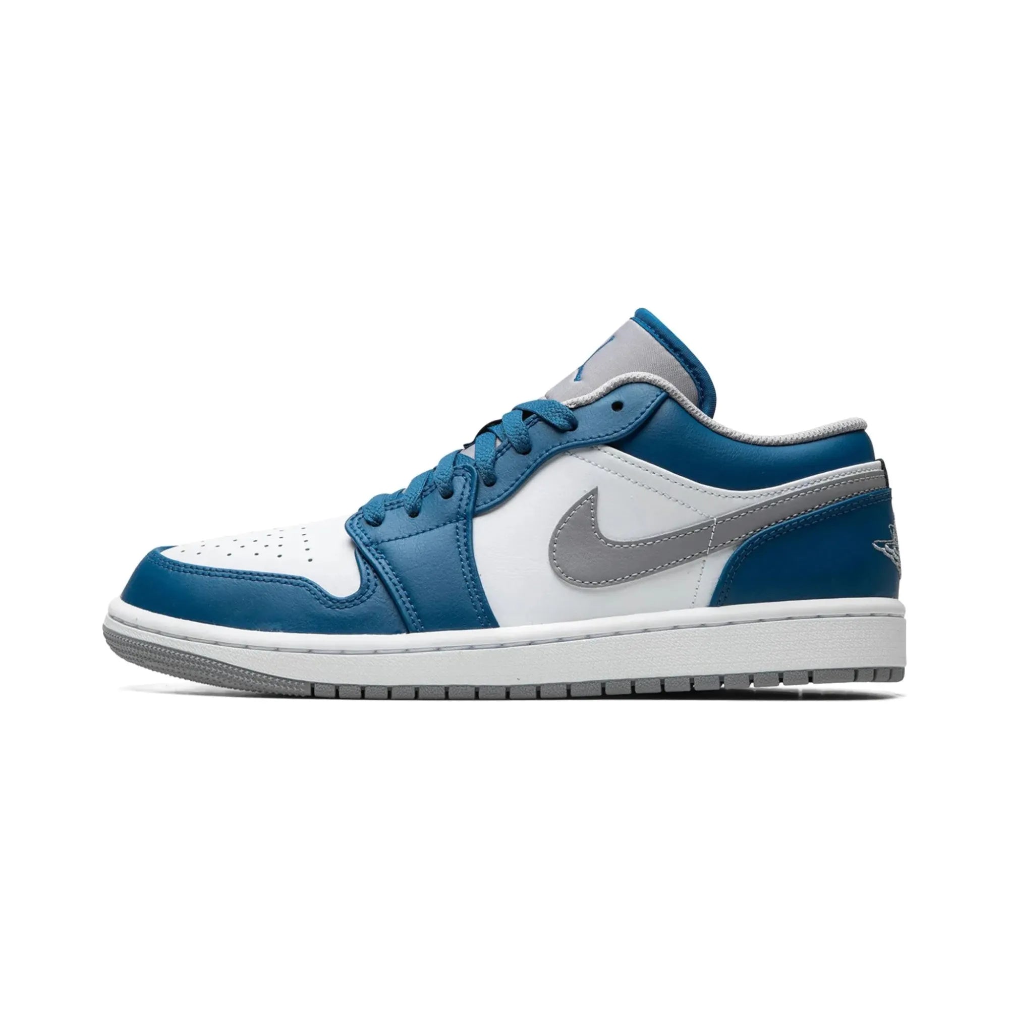 Nike Air Jordan 1 Low "True Blue" - street-bill.dk