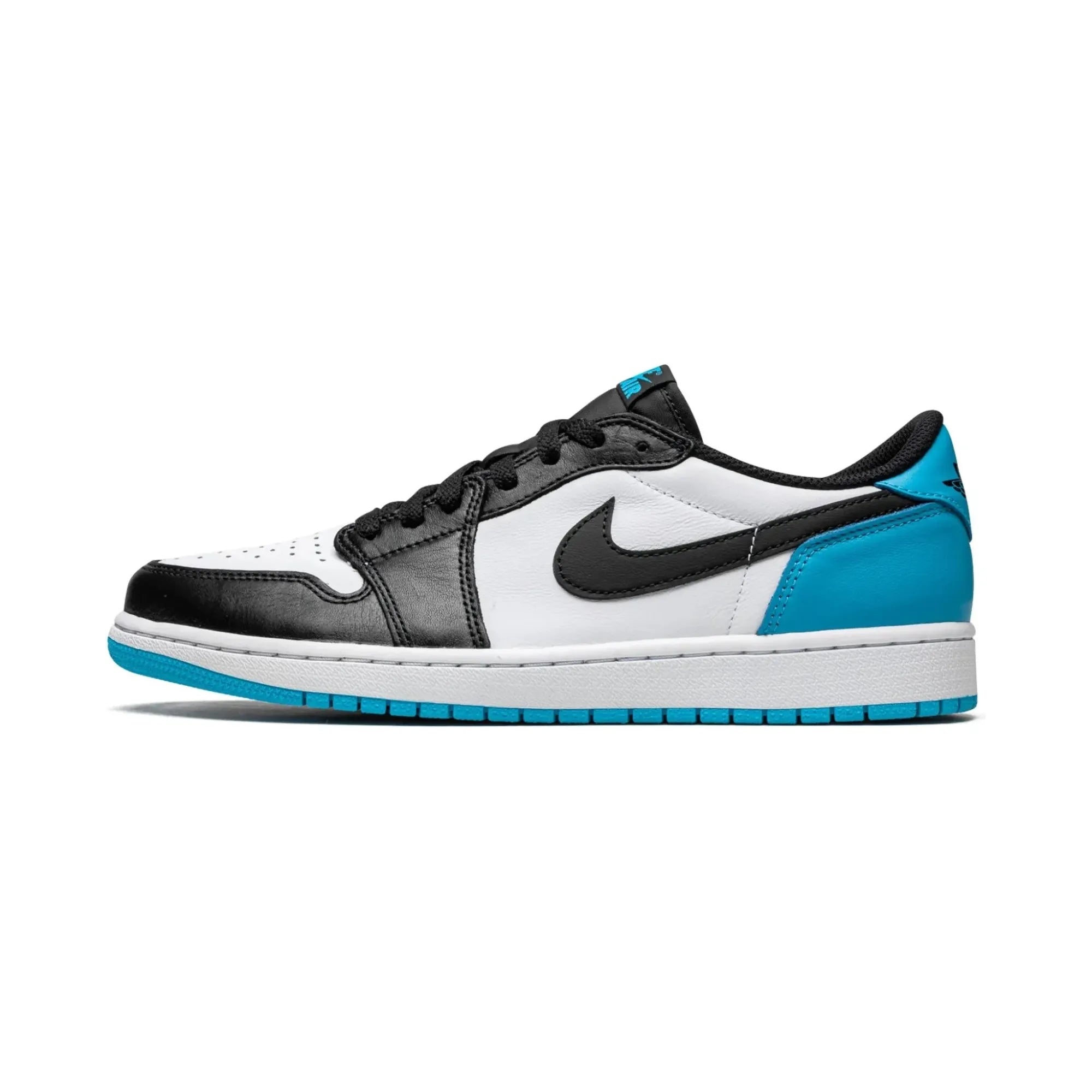 Nike Air Jordan 1 Retro Low OG "Black Dark Powder Blue" - street-bill.dk