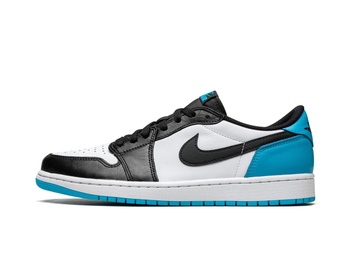 Nike Air Jordan 1 Retro Low OG "Black Dark Powder Blue" - street-bill.dk