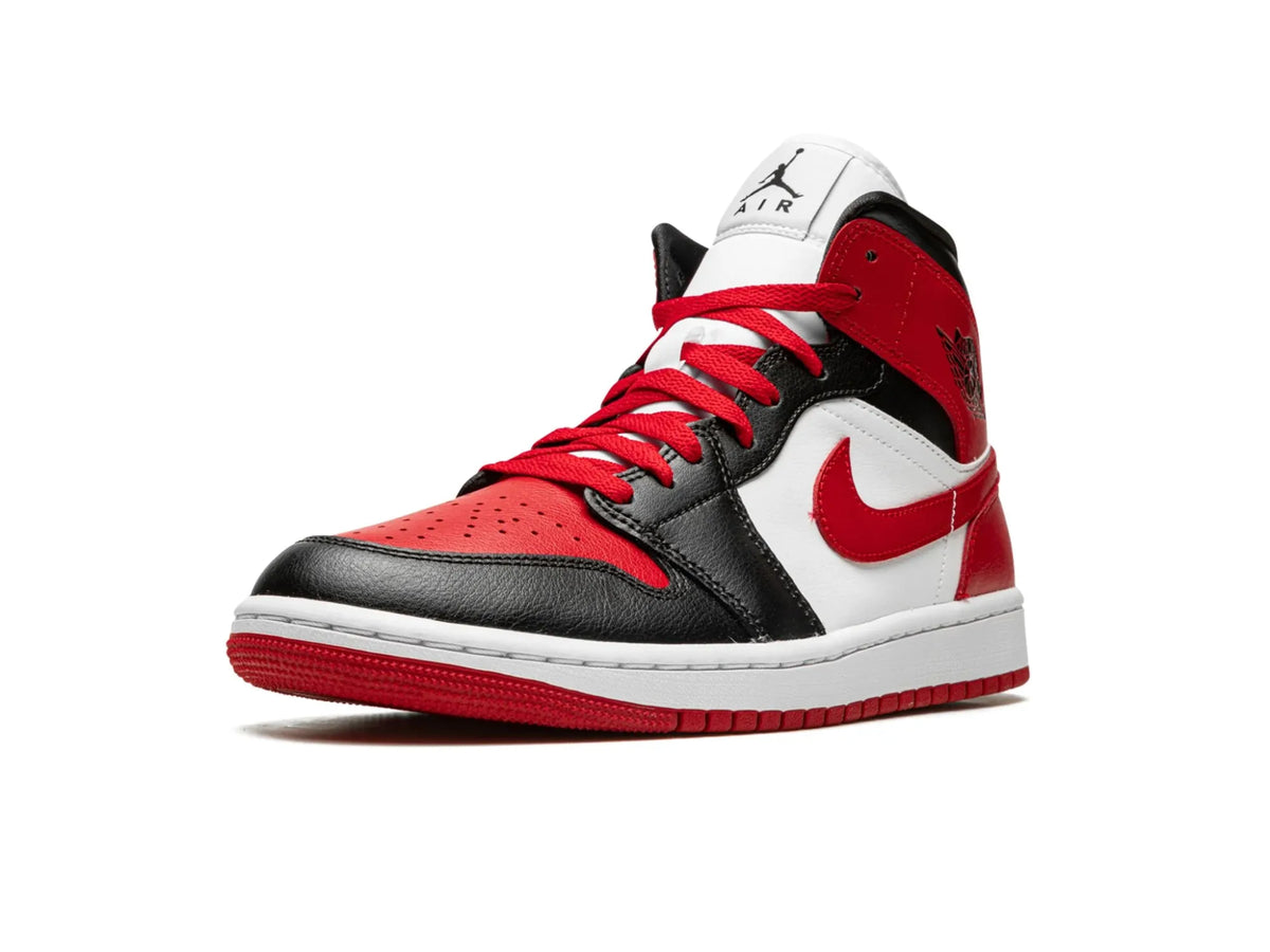 Nike Air Jordan 1 Mid "Alternate Bred Toe" - street-bill.dk