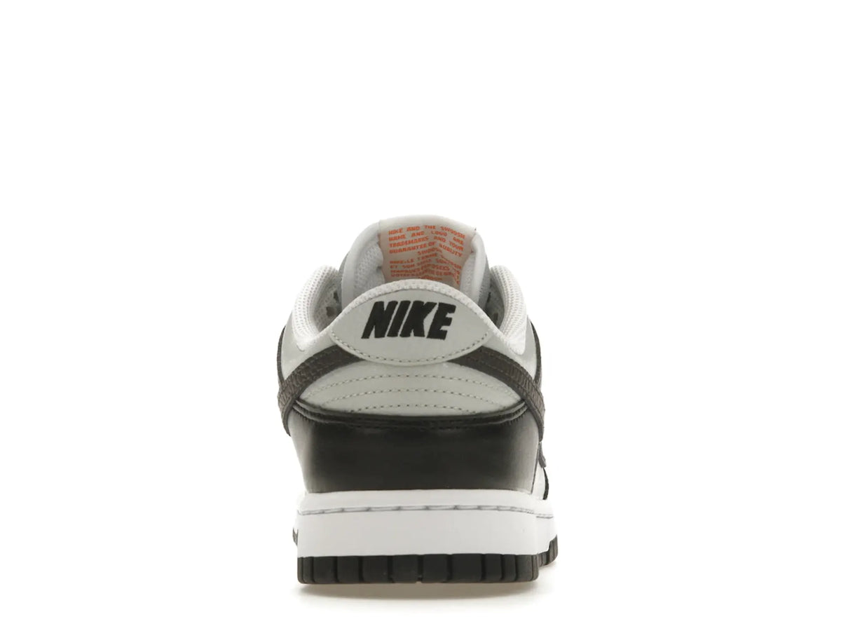 Nike Dunk Low "Grey Black Orange Mini Swoosh" - street-bill.dk