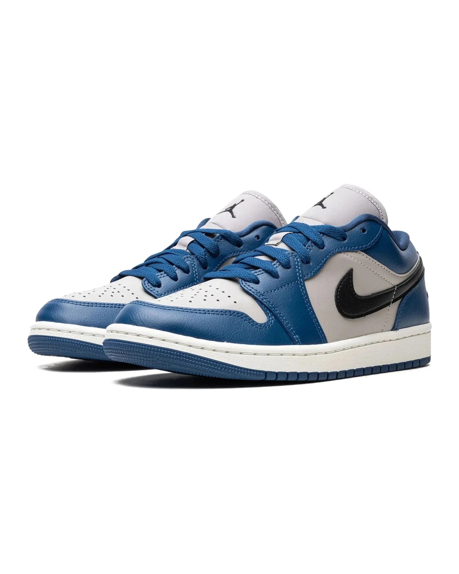 Nike Air Jordan 1 Low "French Blue College Grey" - street-bill.dk