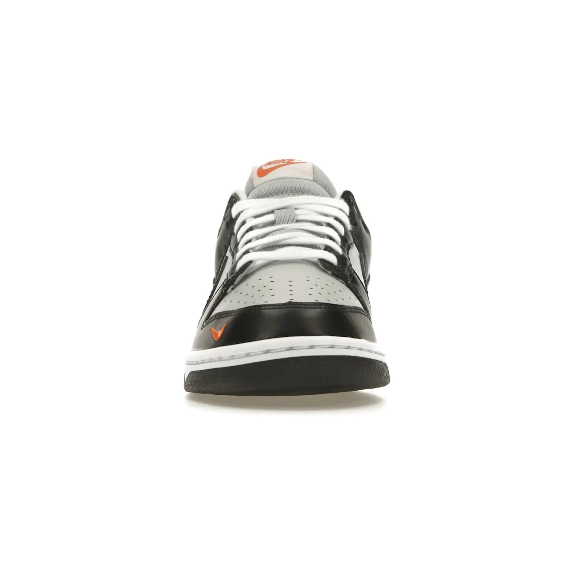 Nike Dunk Low "Grey Black Orange Mini Swoosh" - street-bill.dk