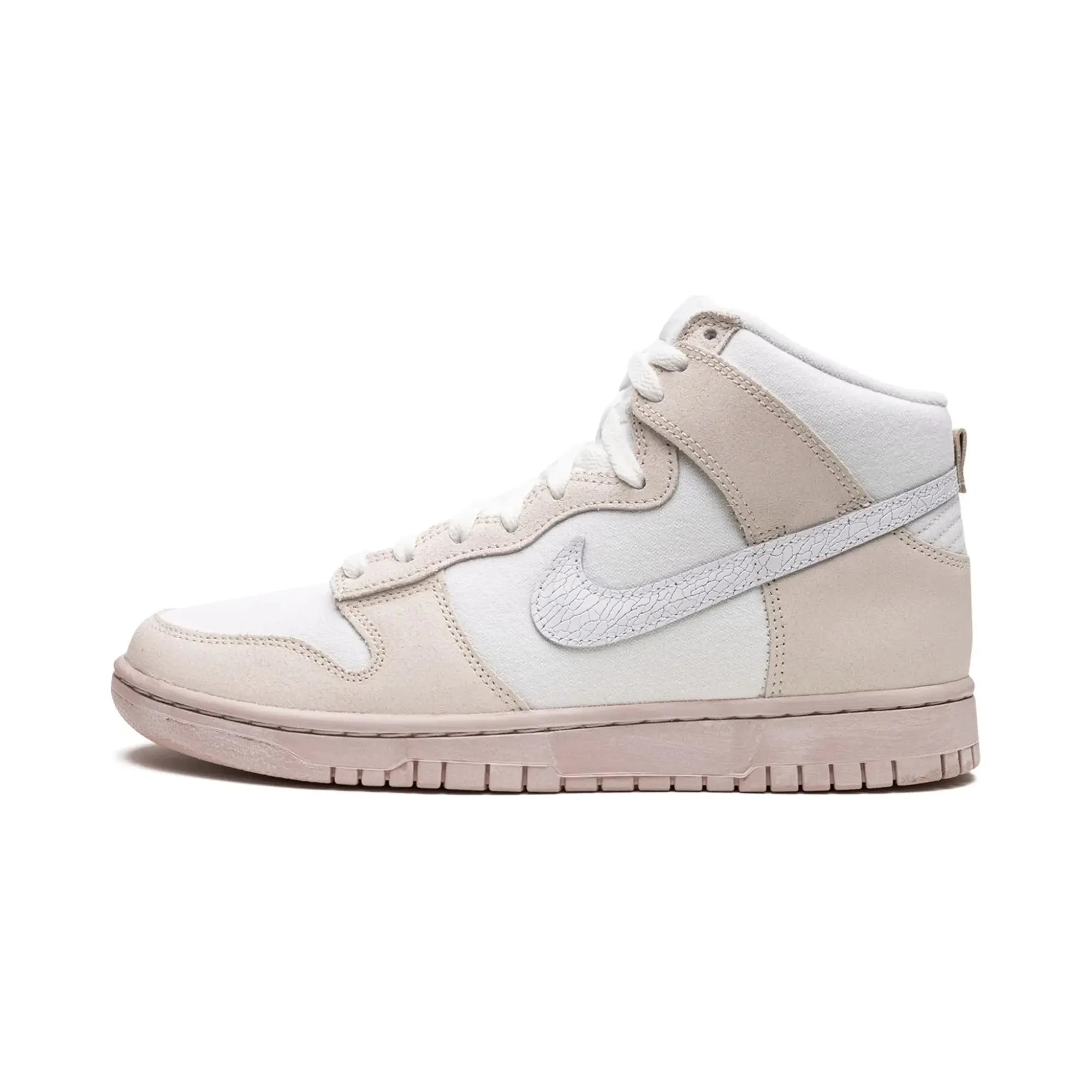 Nike Dunk High "Cracked Leather Swoosh" - street-bill.dk