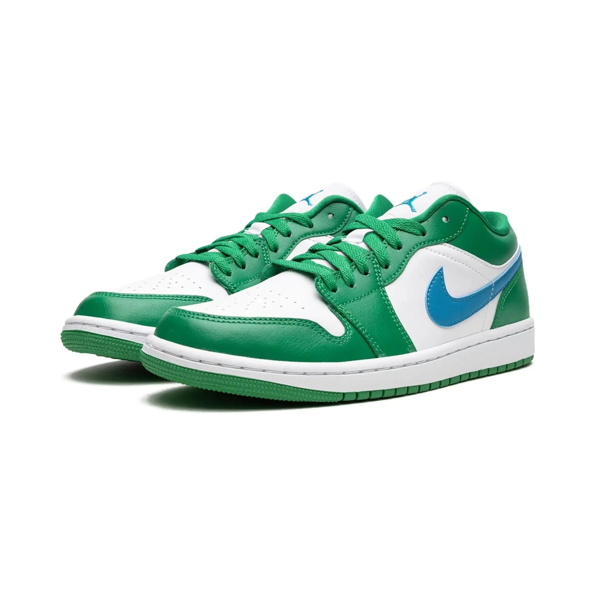 Nike Air Jordan 1 Low "Lucky Green Aquatone" - street-bill.dk