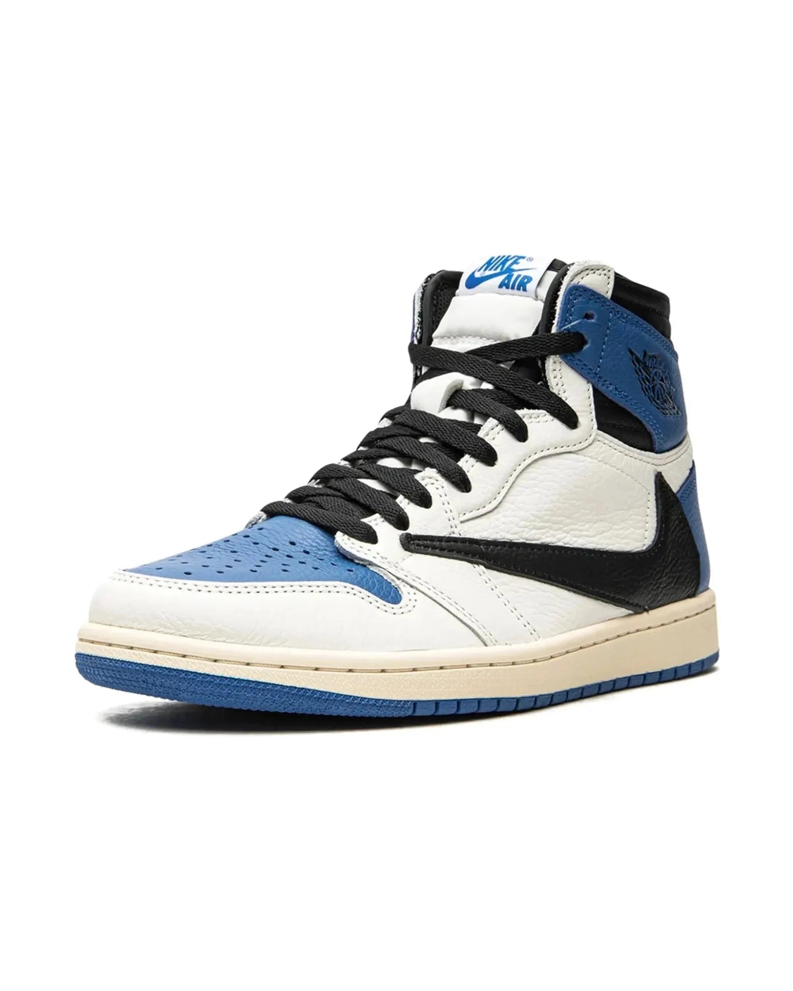 Nike Air Jordan 1 Retro High Travis Scott Fragment "Military Blue" - street-bill.dk