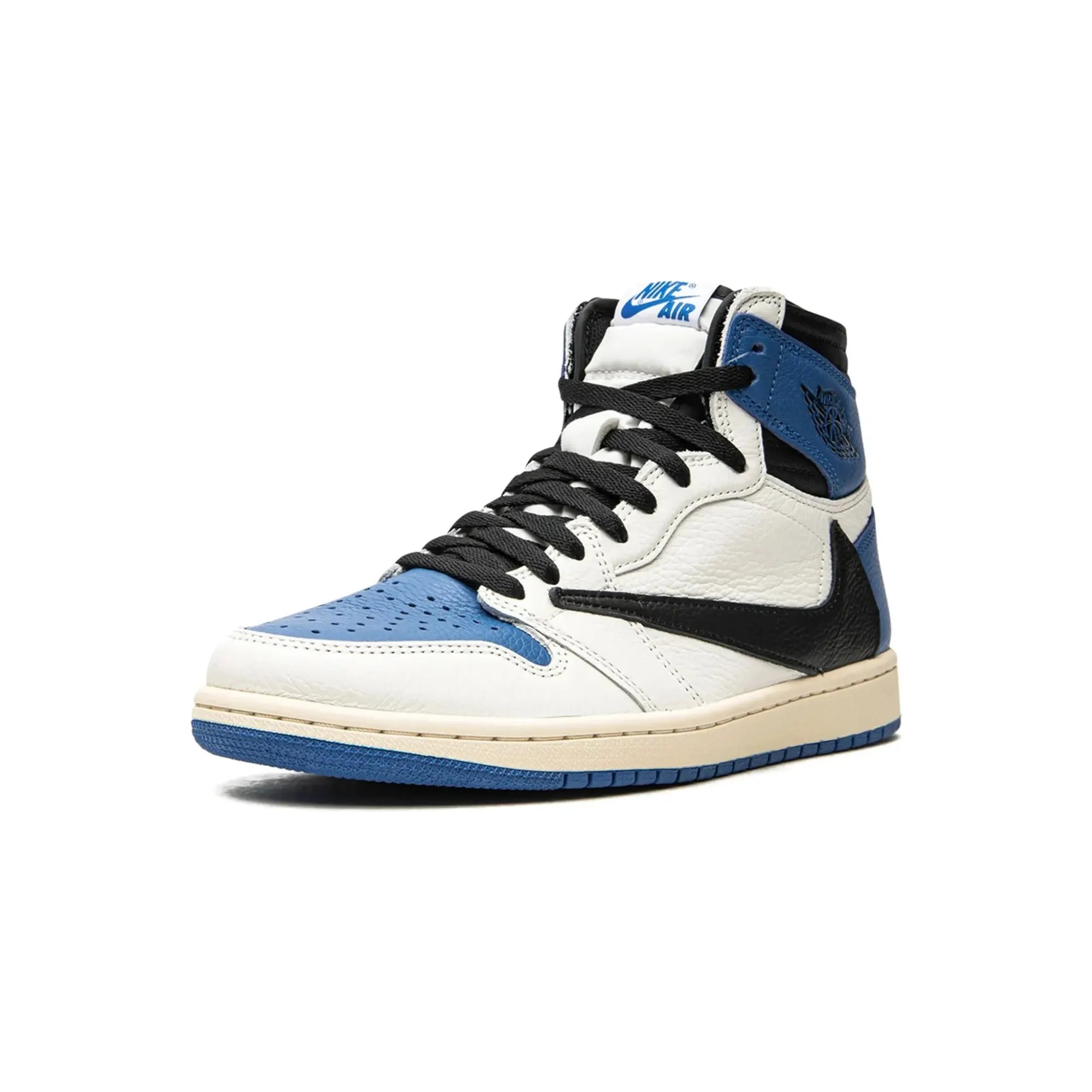 Nike Air Jordan 1 Retro High Travis Scott Fragment "Military Blue" - street-bill.dk