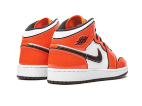 Nike Air Jordan 1 Mid "Turf Orange" - street-bill.dk