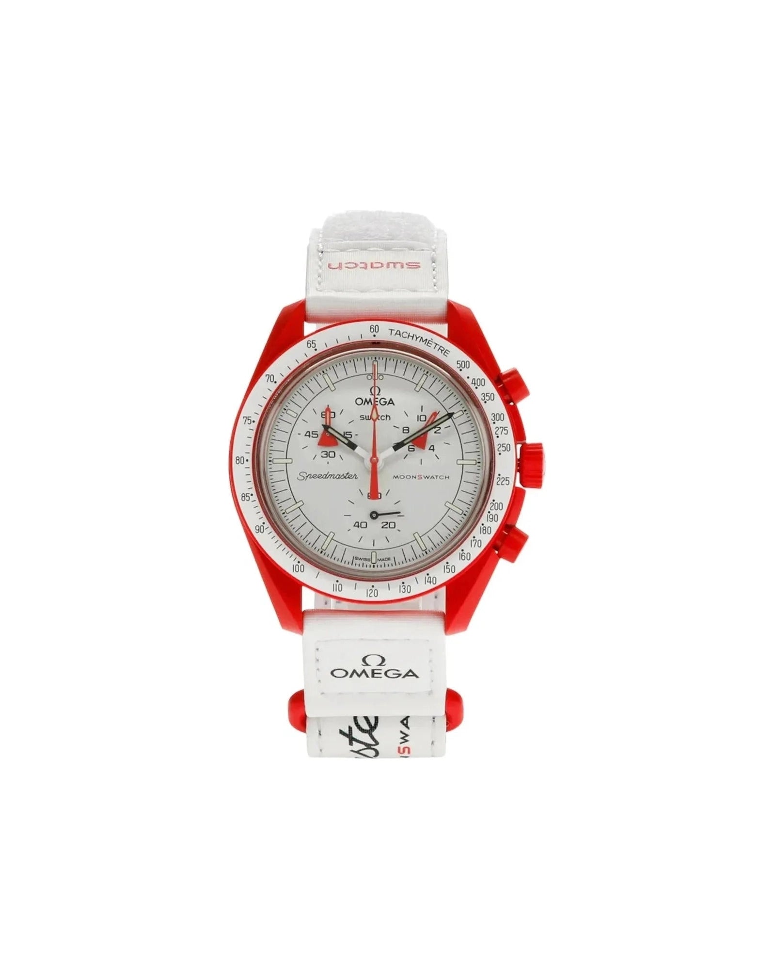 Swatch x Omega Bioceramic Moonswatch Mission to Mars SO33R100