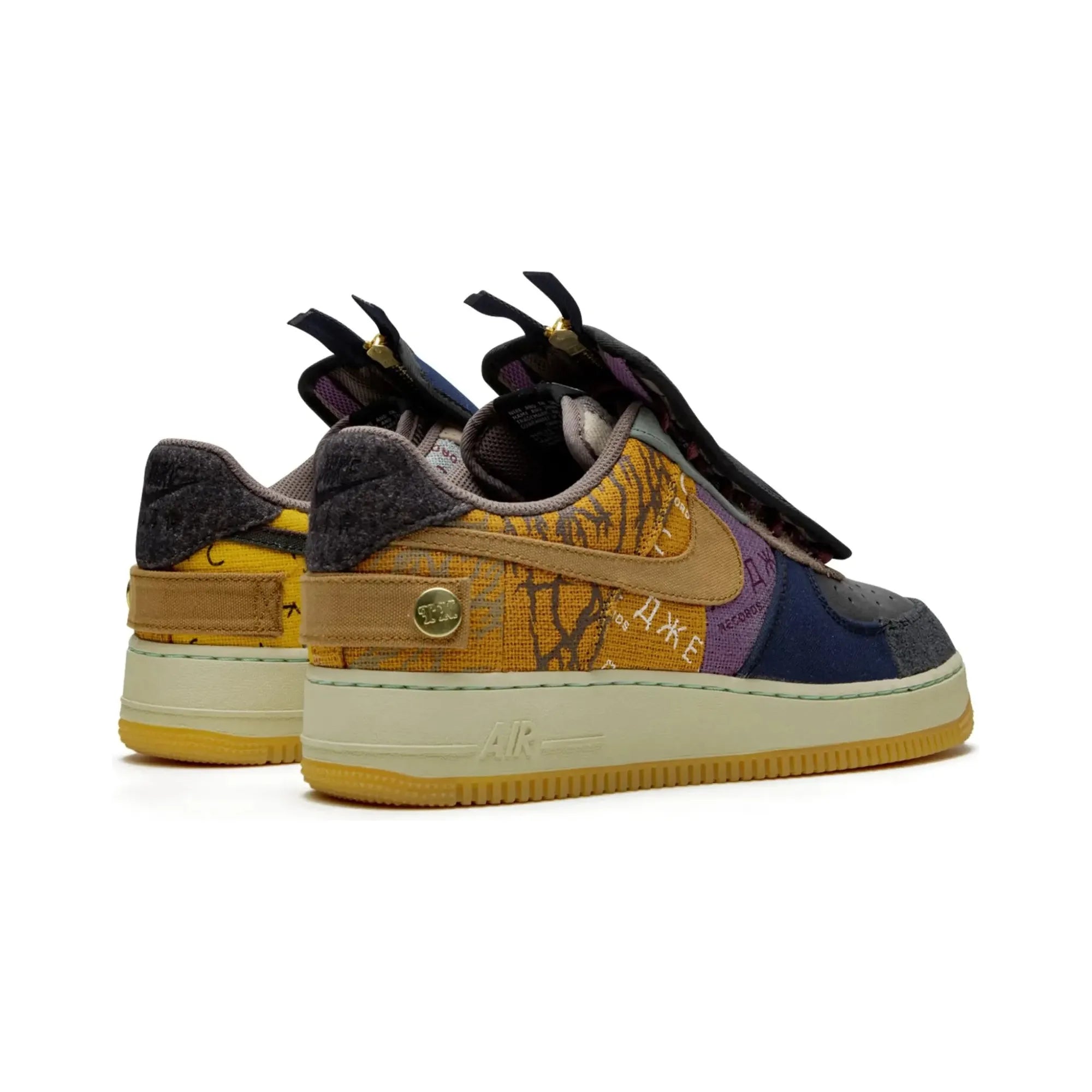 Nike Air Force 1 X Travis Scott "Fossil" - street-bill.dk