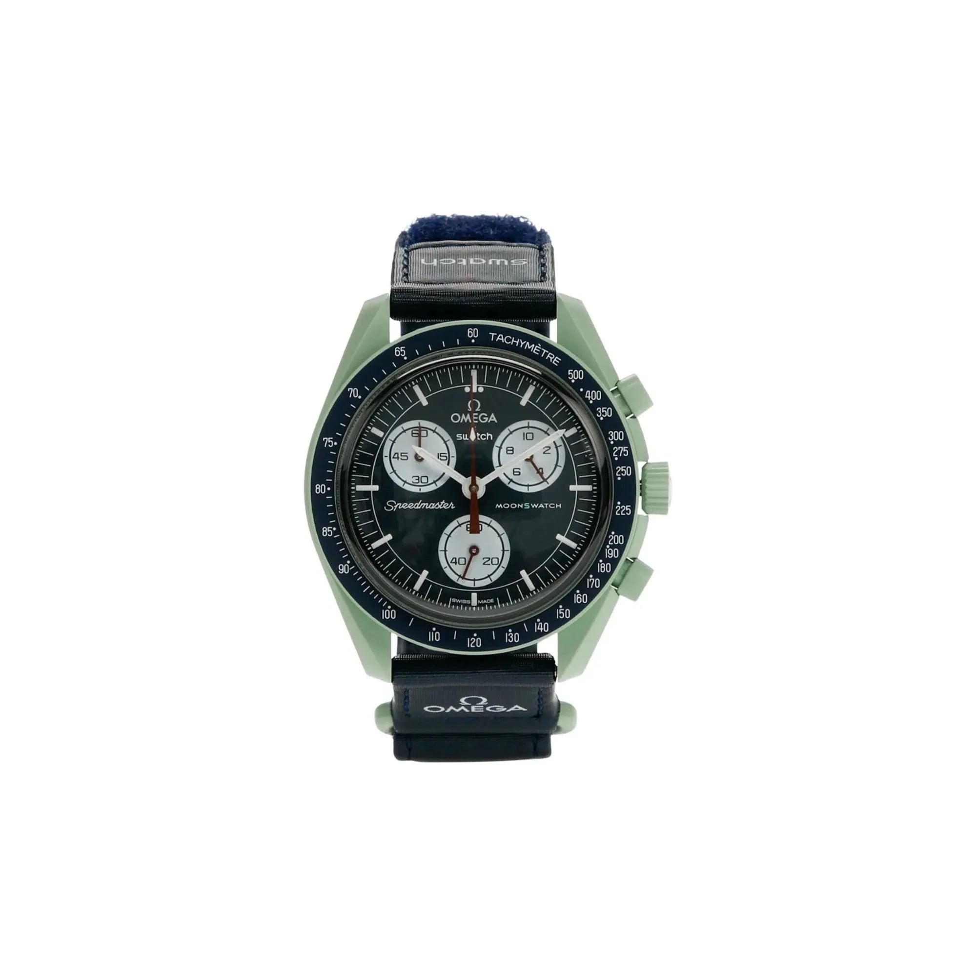 Swatch x Omega Bioceramic Moonswatch Mission to Earth SO33G100