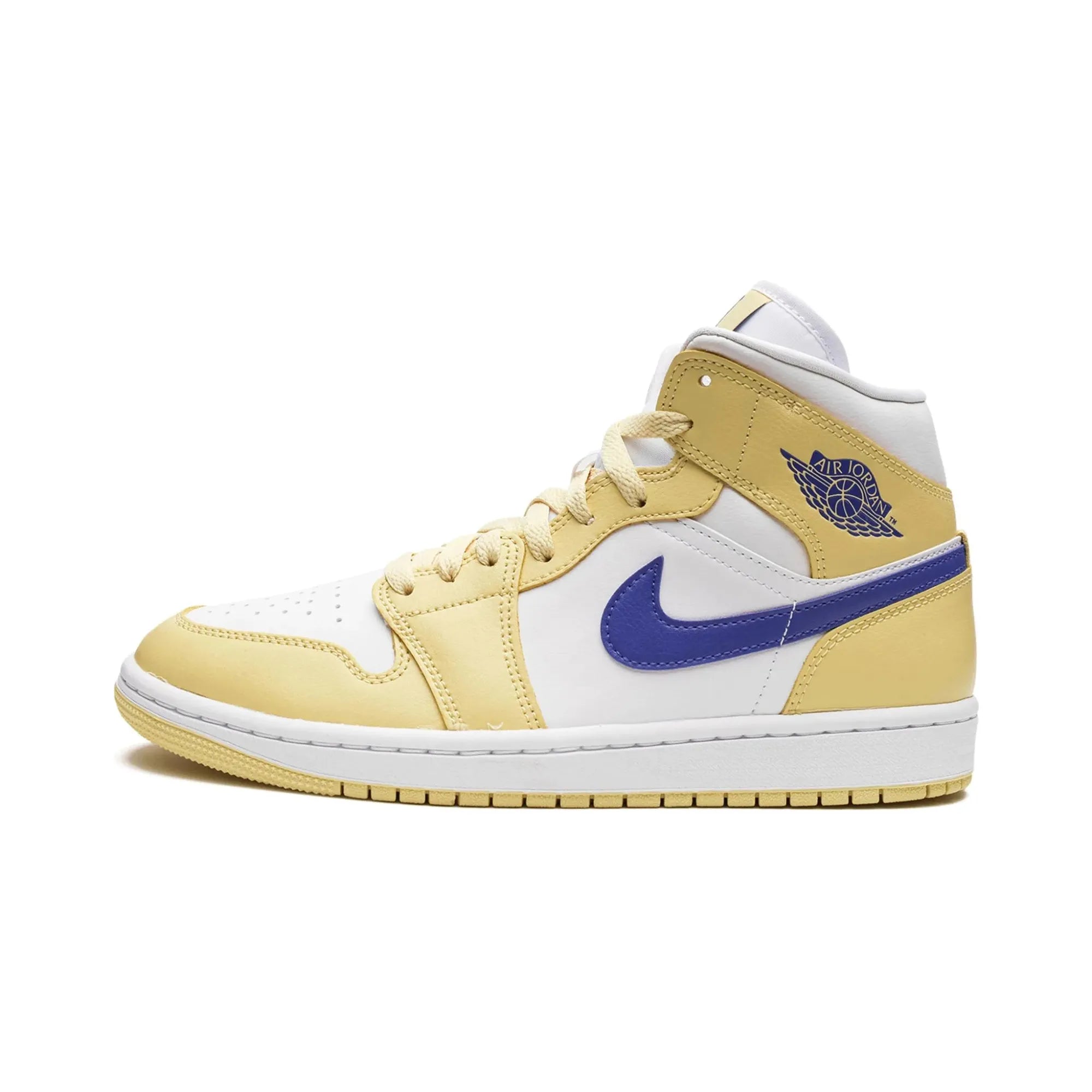 Nike Air Jordan 1 Mid "Lemon Wash Lapis" - street-bill.dk